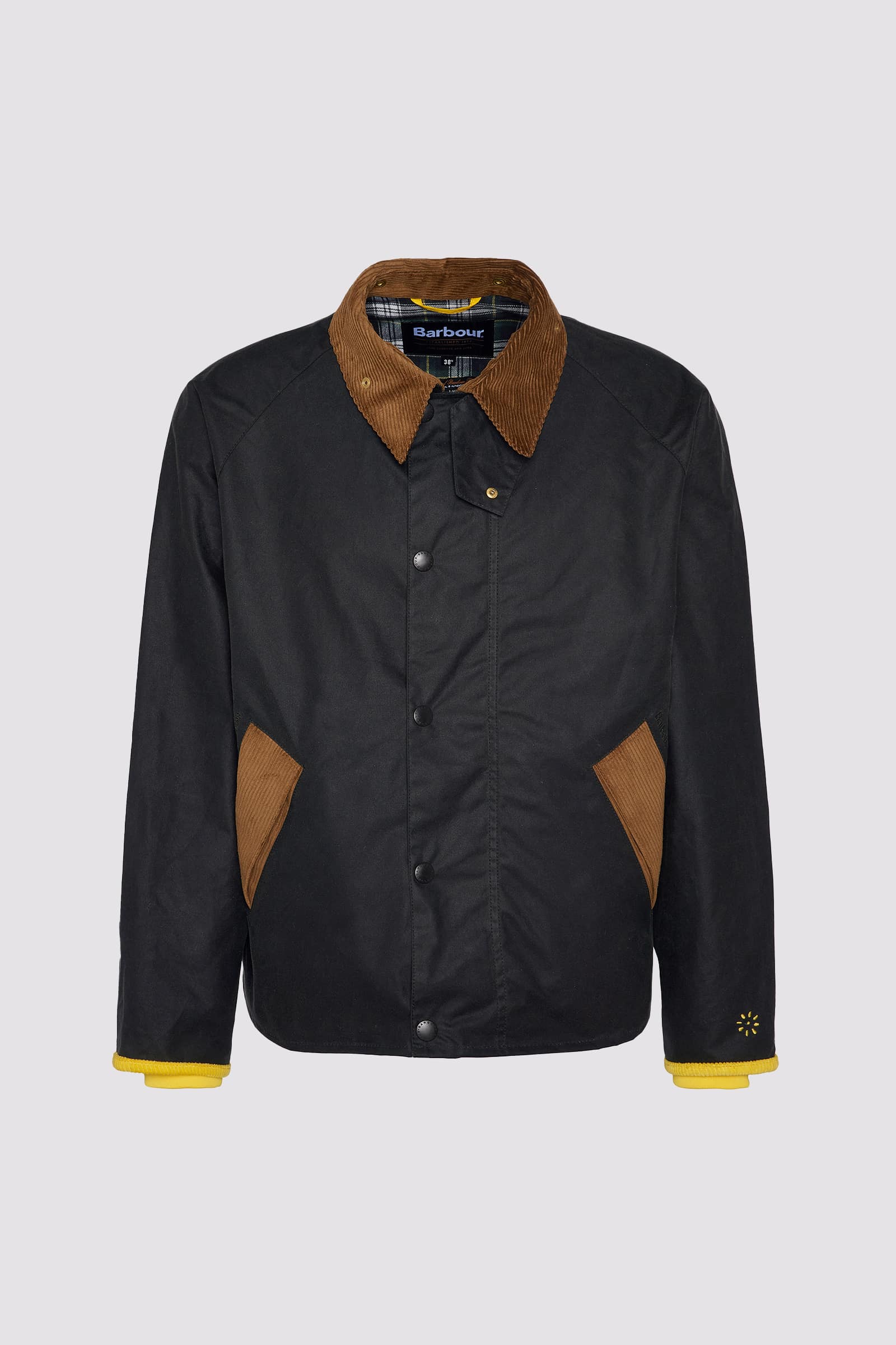 Giacca Flower Mountain BARBOUR X FLOWER MOUNTAIN Uomo Gialle | 428-GUFNDY