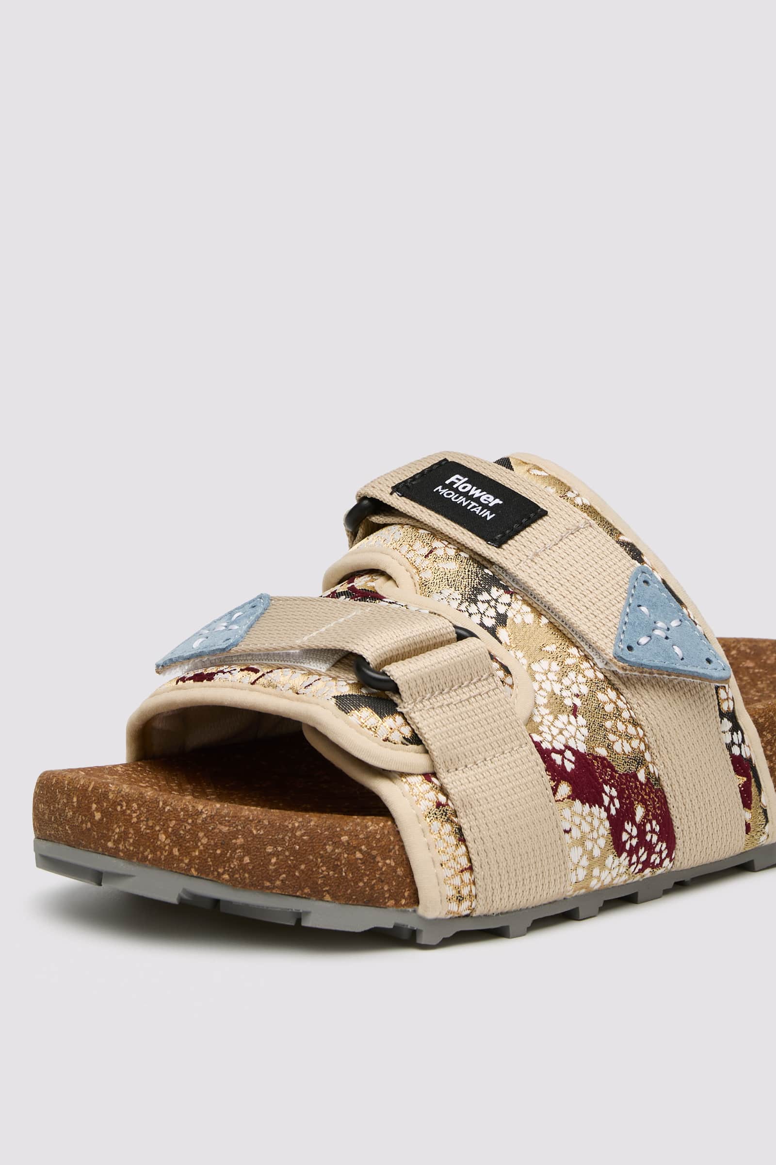 Pantofole Flower Mountain NIWA SLIPPER UNI L.E. Uomo Beige | 571-KIXBLH