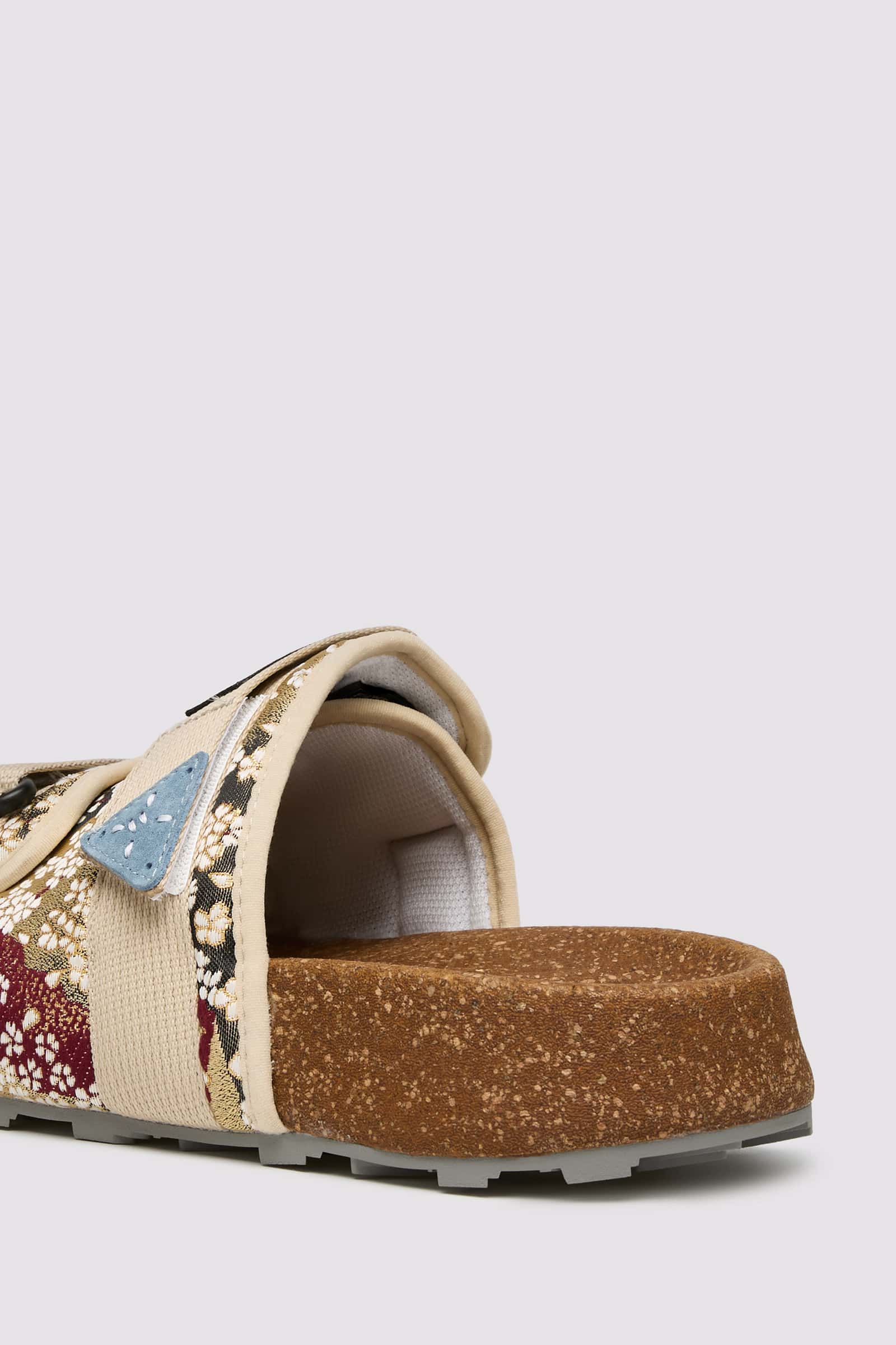 Pantofole Flower Mountain NIWA SLIPPER UNI L.E. Uomo Beige | 571-KIXBLH