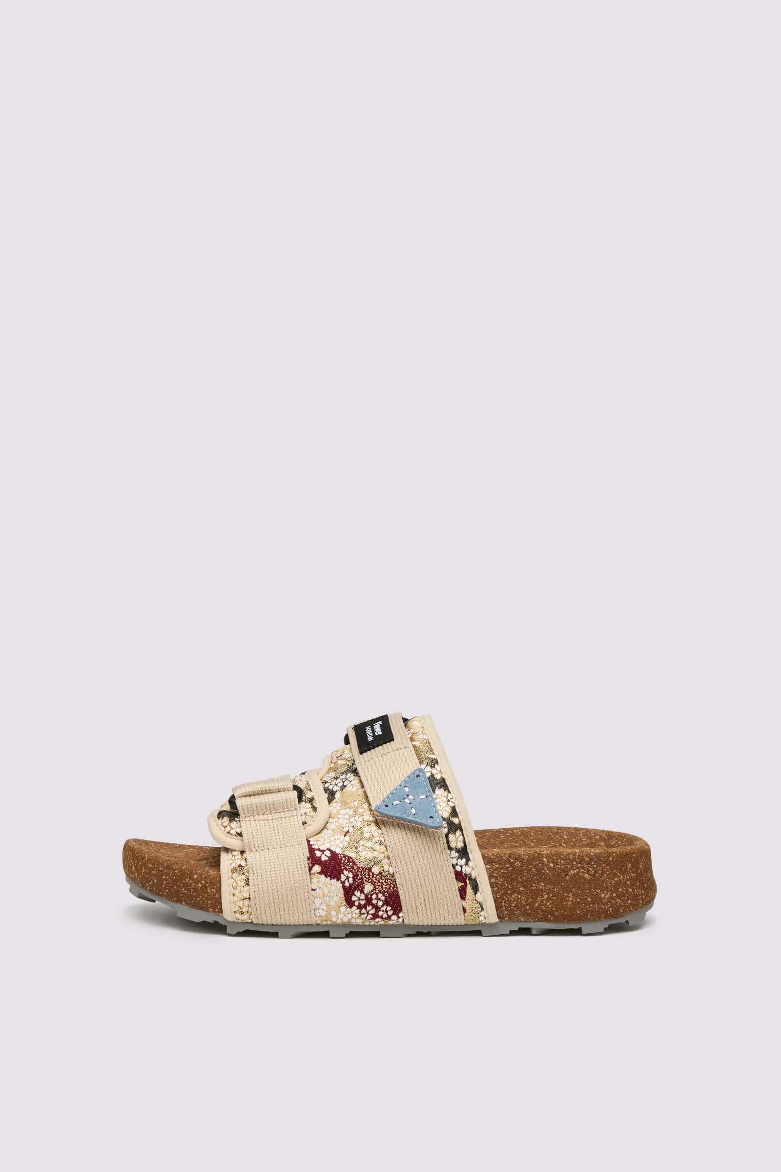 Pantofole Flower Mountain NIWA SLIPPER UNI L.E. Uomo Beige | 571-KIXBLH