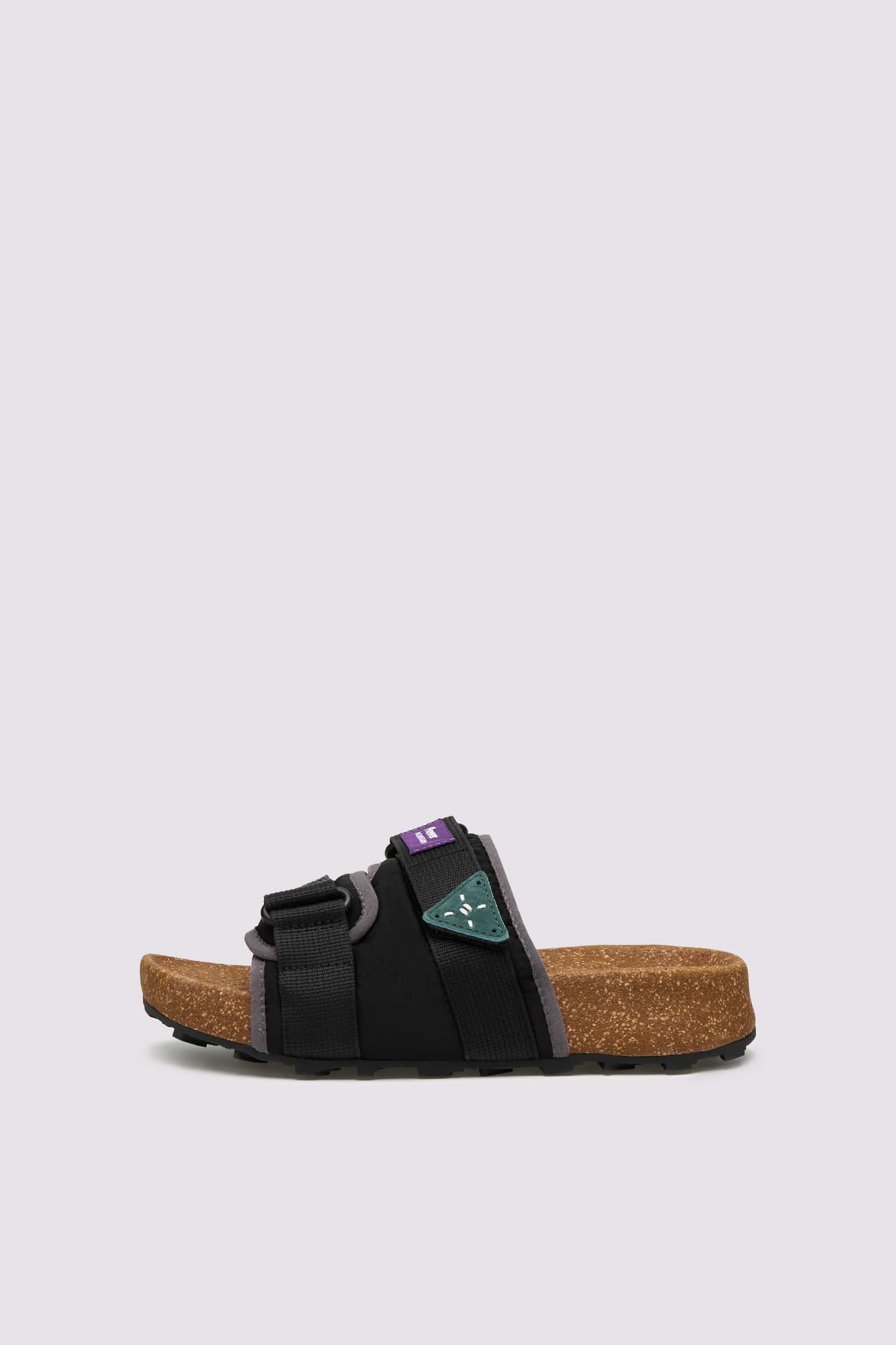 Pantofole Flower Mountain NIWA SLIPPER UNI Uomo Nere Grigie | 901-UIXNFY