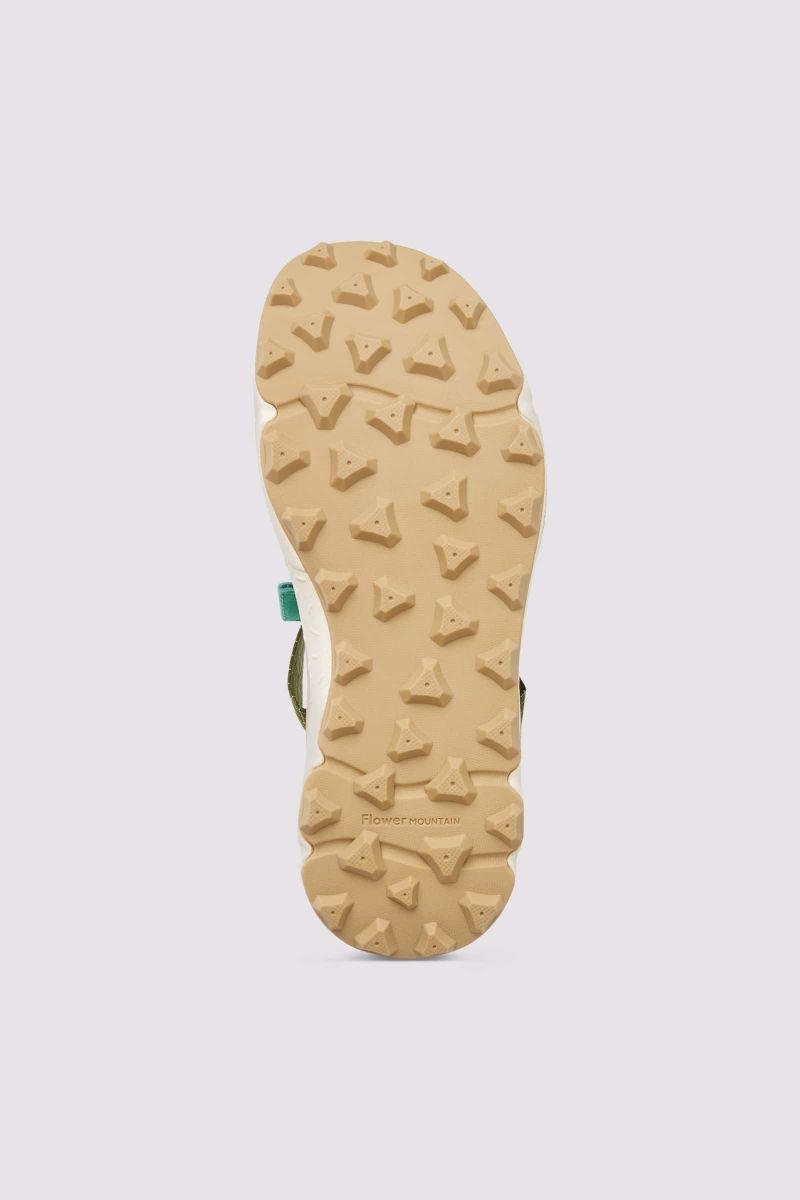 Sandle Flower Mountain NAZCA 2 UNI Uomo Rosse Verdi | 483-FJSYPQ
