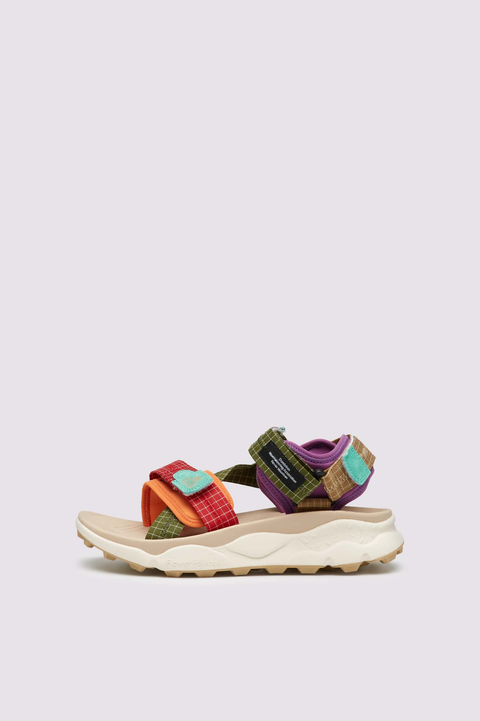 Sandle Flower Mountain NAZCA 2 UNI Uomo Rosse Verdi | 483-FJSYPQ