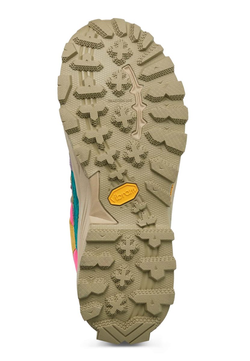 Sneakers Flower Mountain IWANO Donna Beige Verdi | 068-AGOPUN