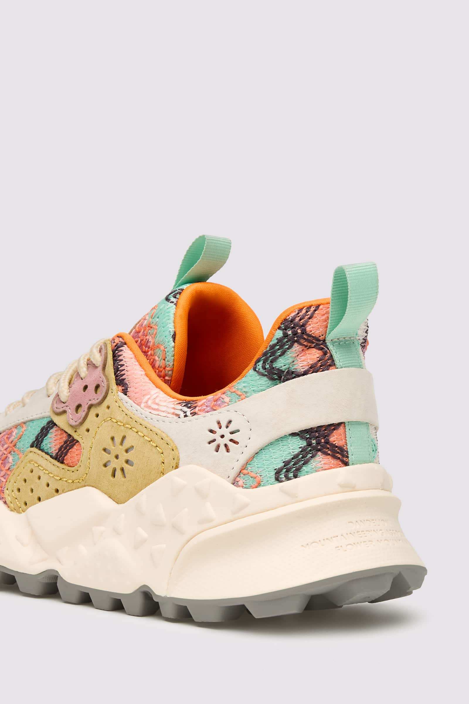 Sneakers Flower Mountain KOTETSU Donna Rosa Verdi | 657-UNYTRM