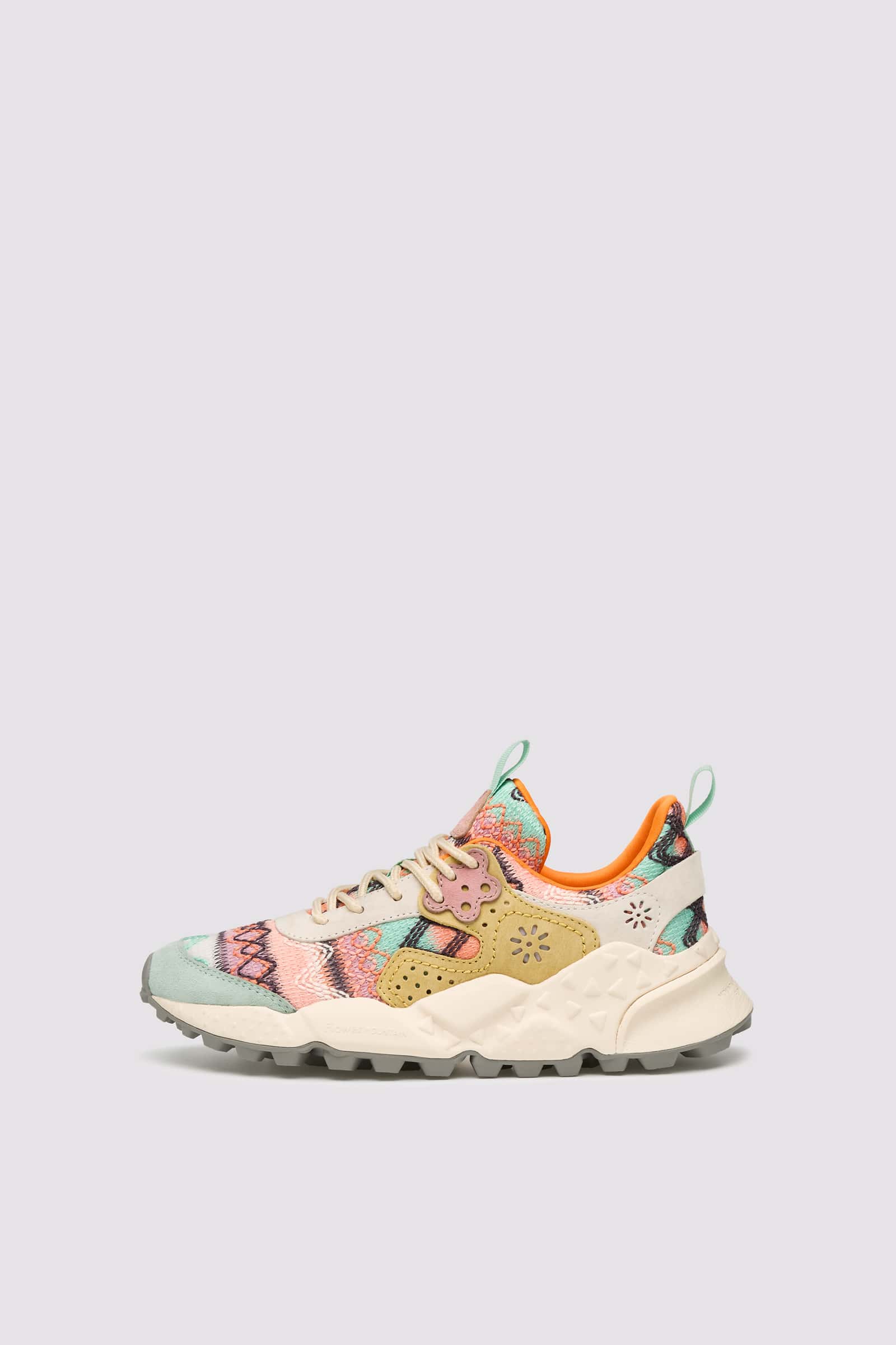 Sneakers Flower Mountain KOTETSU Donna Rosa Verdi | 657-UNYTRM