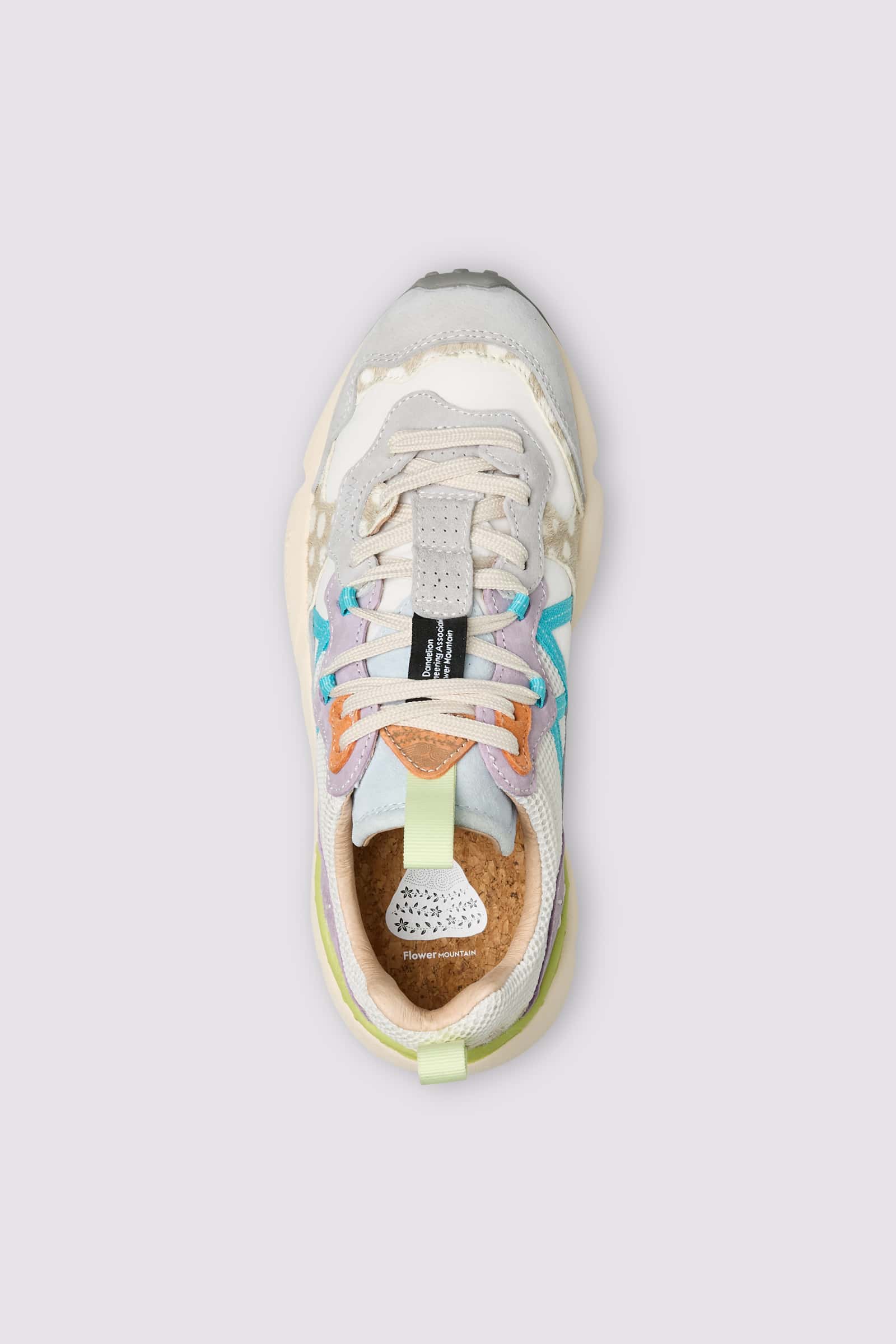Sneakers Flower Mountain LENZAN Donna Lilac | 946-NLTKPJ