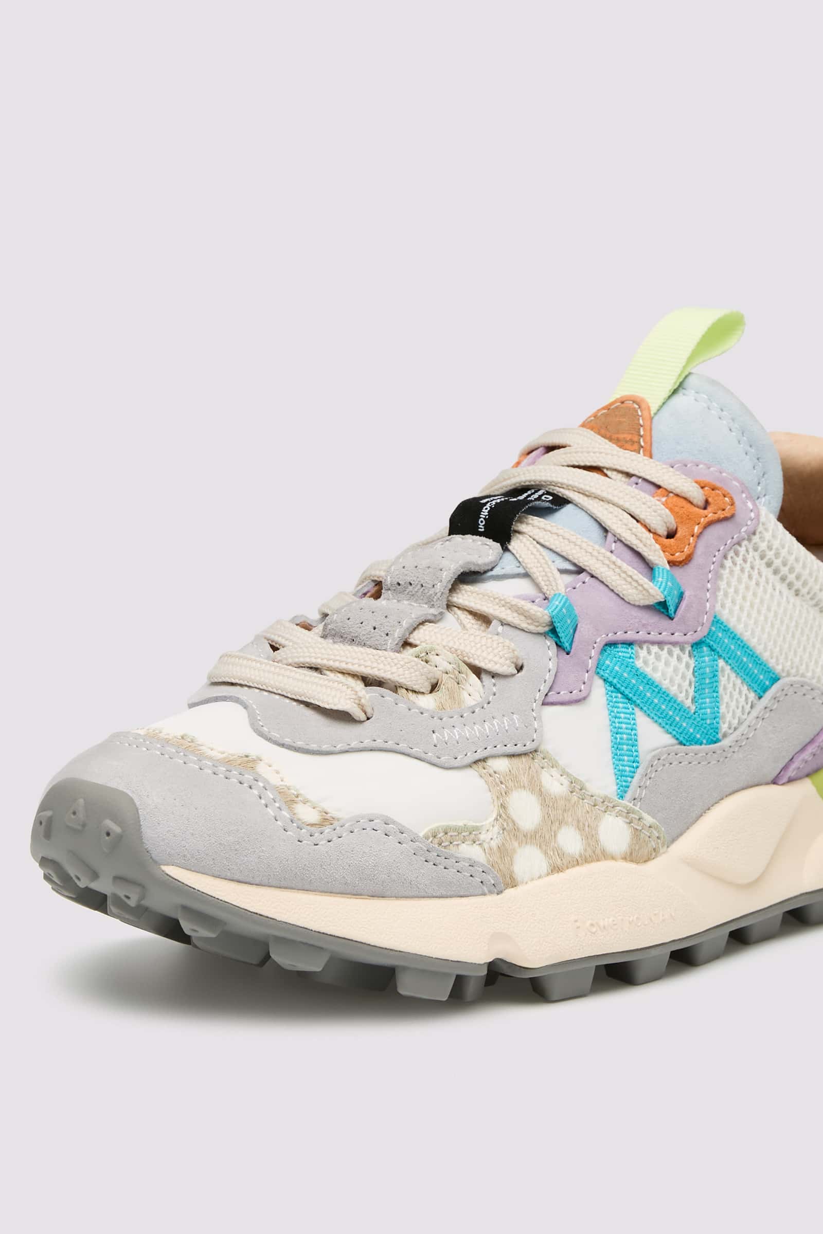 Sneakers Flower Mountain LENZAN Donna Lilac | 946-NLTKPJ