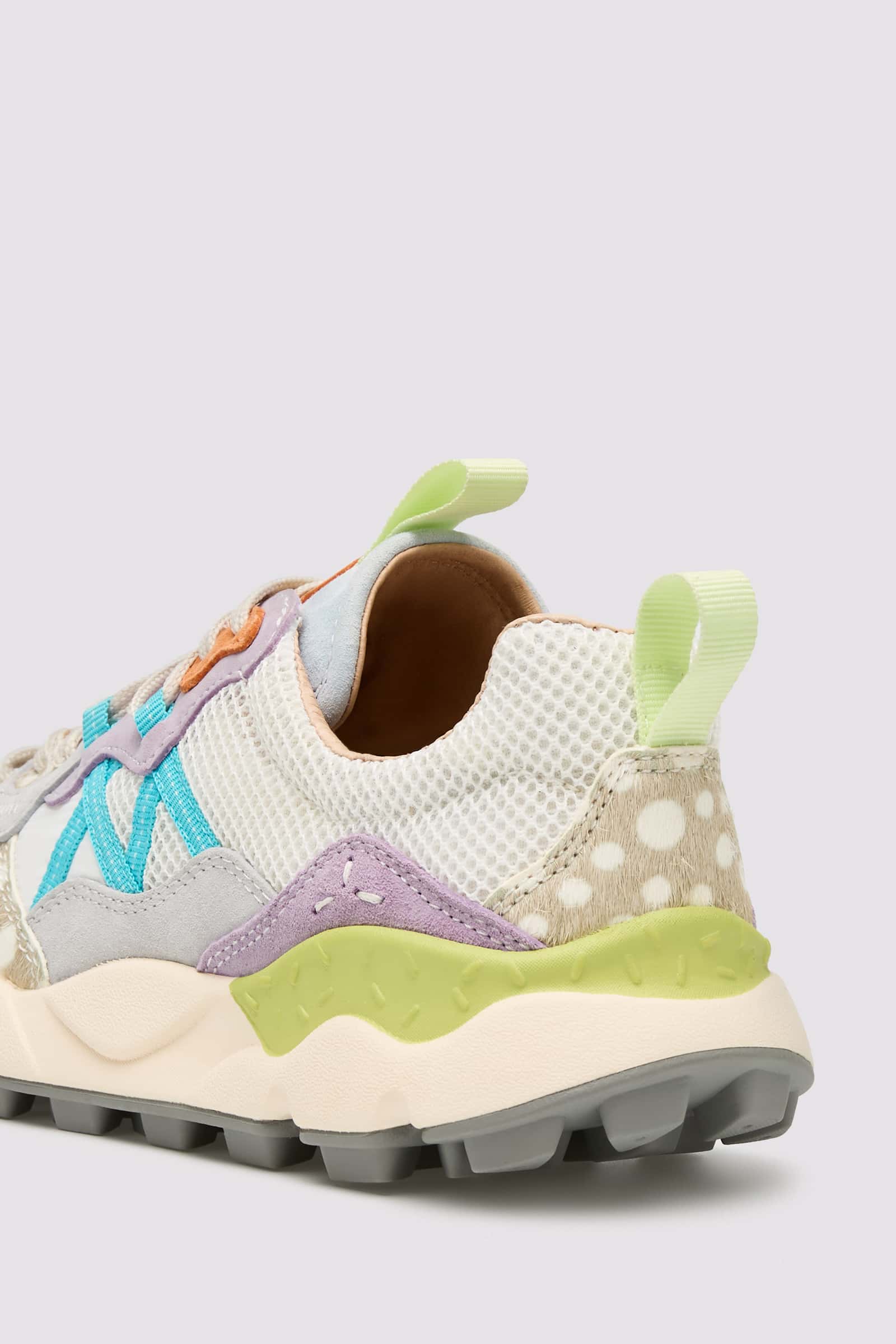 Sneakers Flower Mountain LENZAN Donna Lilac | 946-NLTKPJ