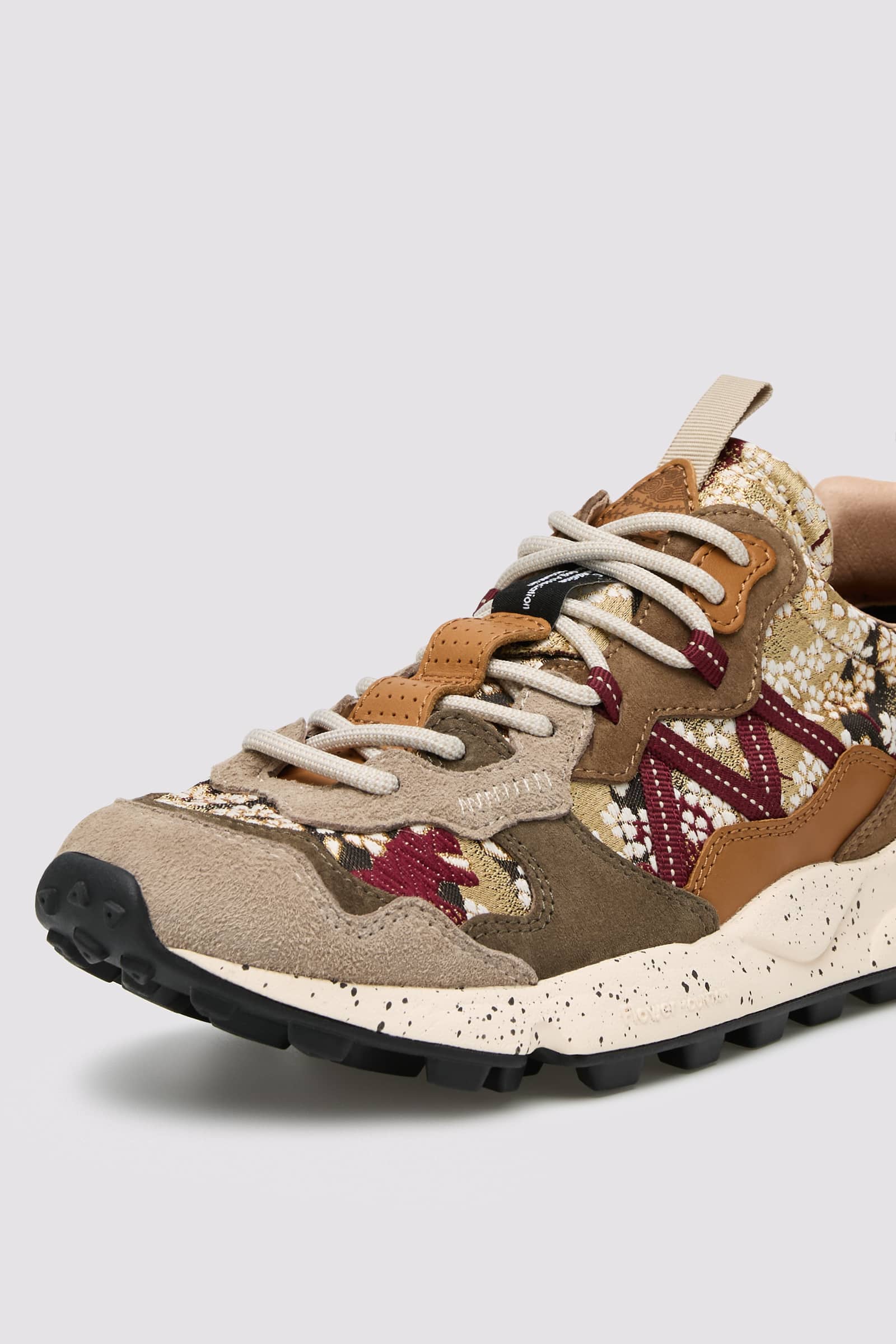 Sneakers Flower Mountain LENZAN UNI L.E. Uomo Grigie Chiaro | 739-HLBXSN