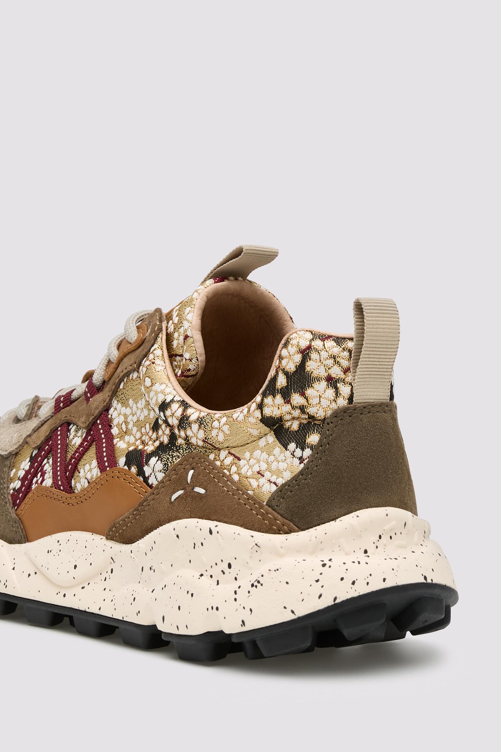 Sneakers Flower Mountain LENZAN UNI L.E. Uomo Grigie Chiaro | 739-HLBXSN