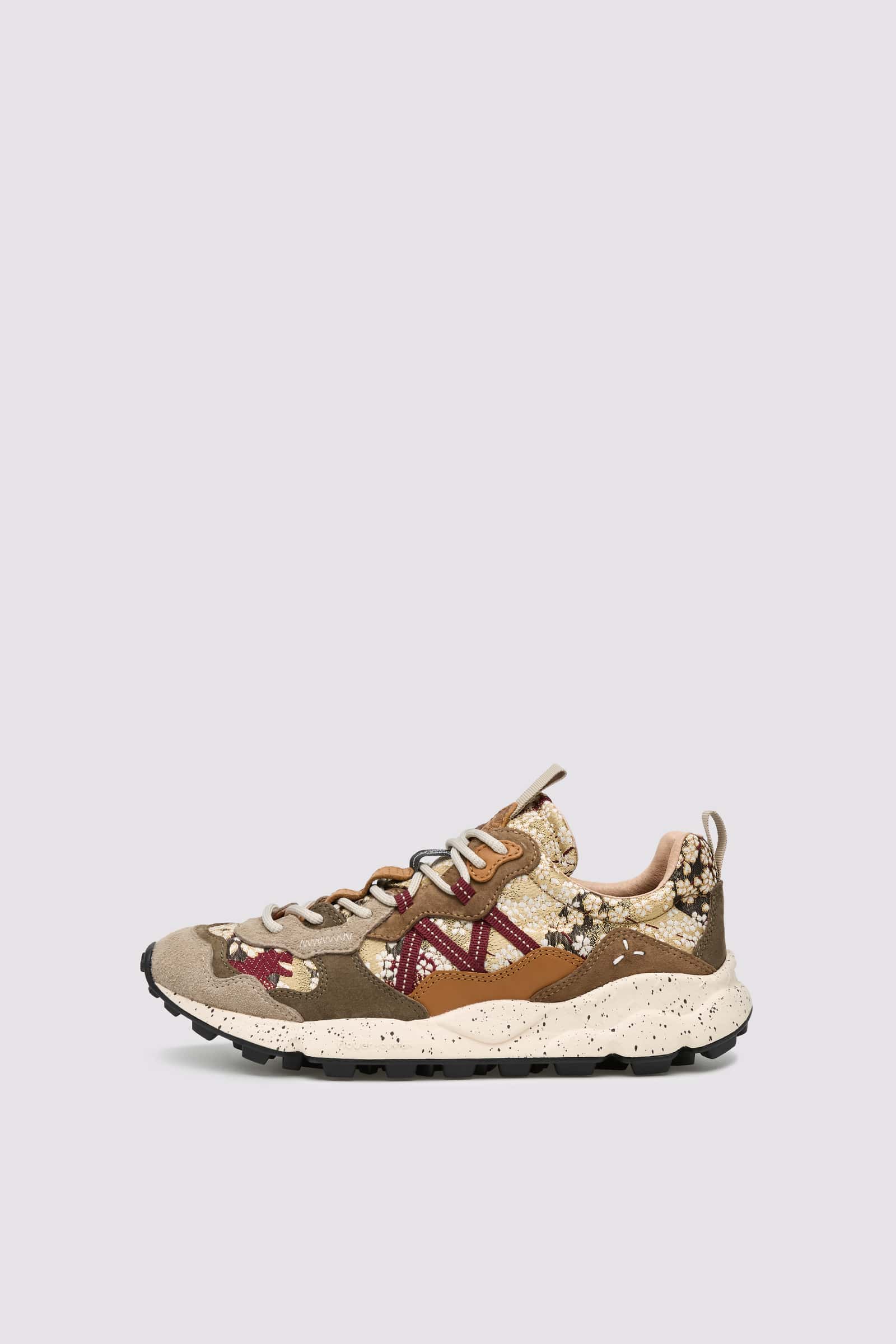 Sneakers Flower Mountain LENZAN UNI L.E. Uomo Grigie Chiaro | 739-HLBXSN