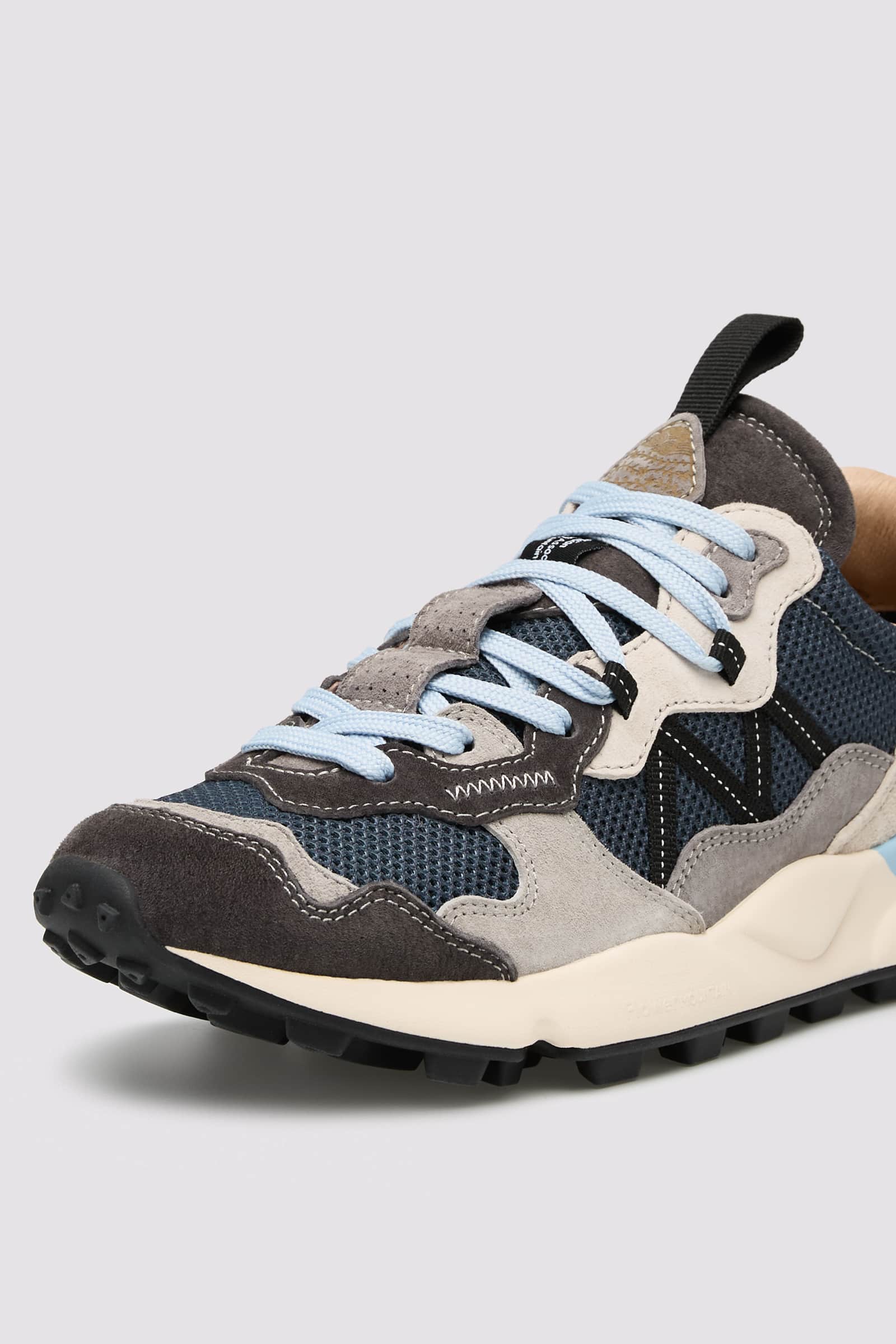 Sneakers Flower Mountain LENZAN Uomo Grigie | 305-FWKYUG