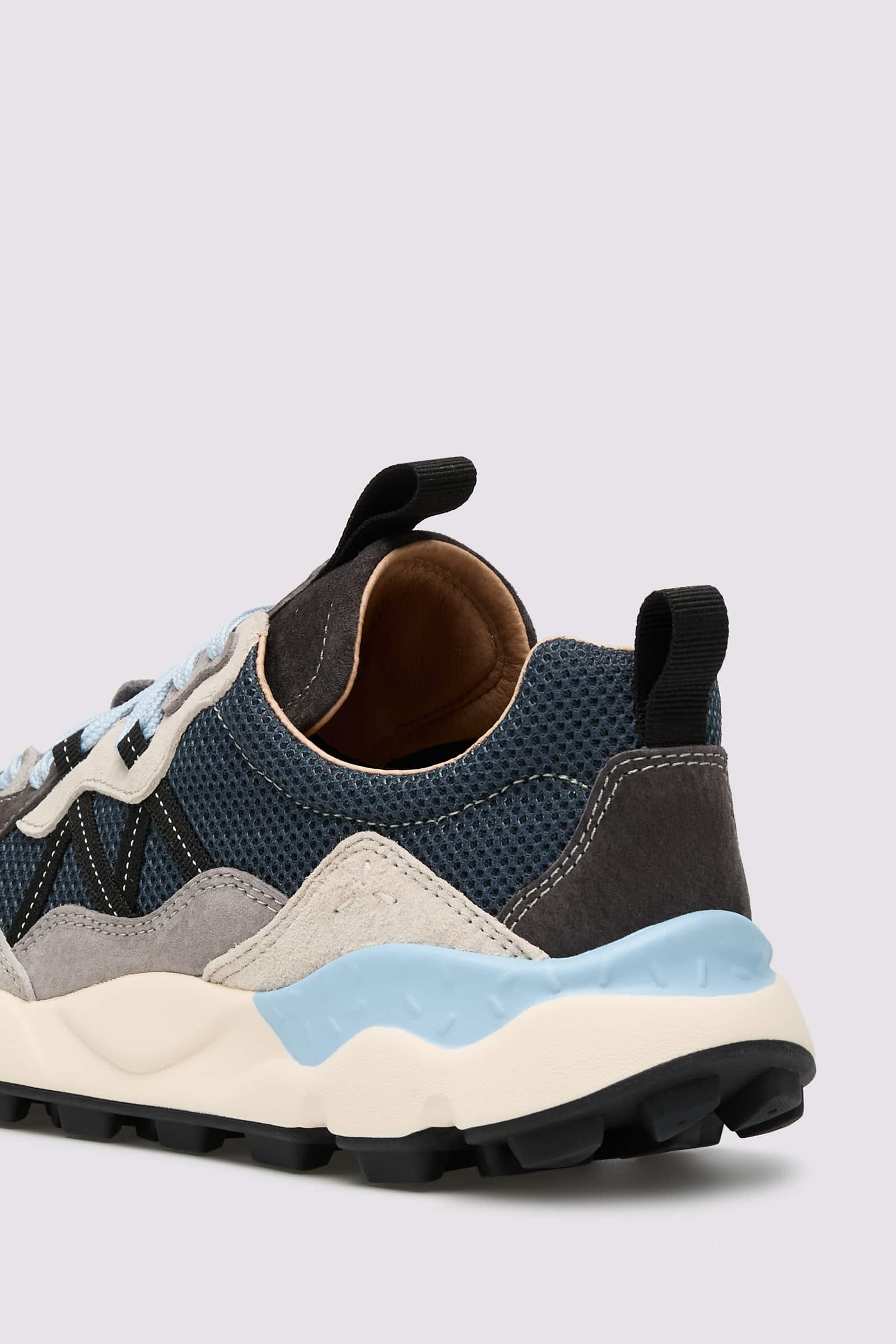 Sneakers Flower Mountain LENZAN Uomo Grigie | 305-FWKYUG