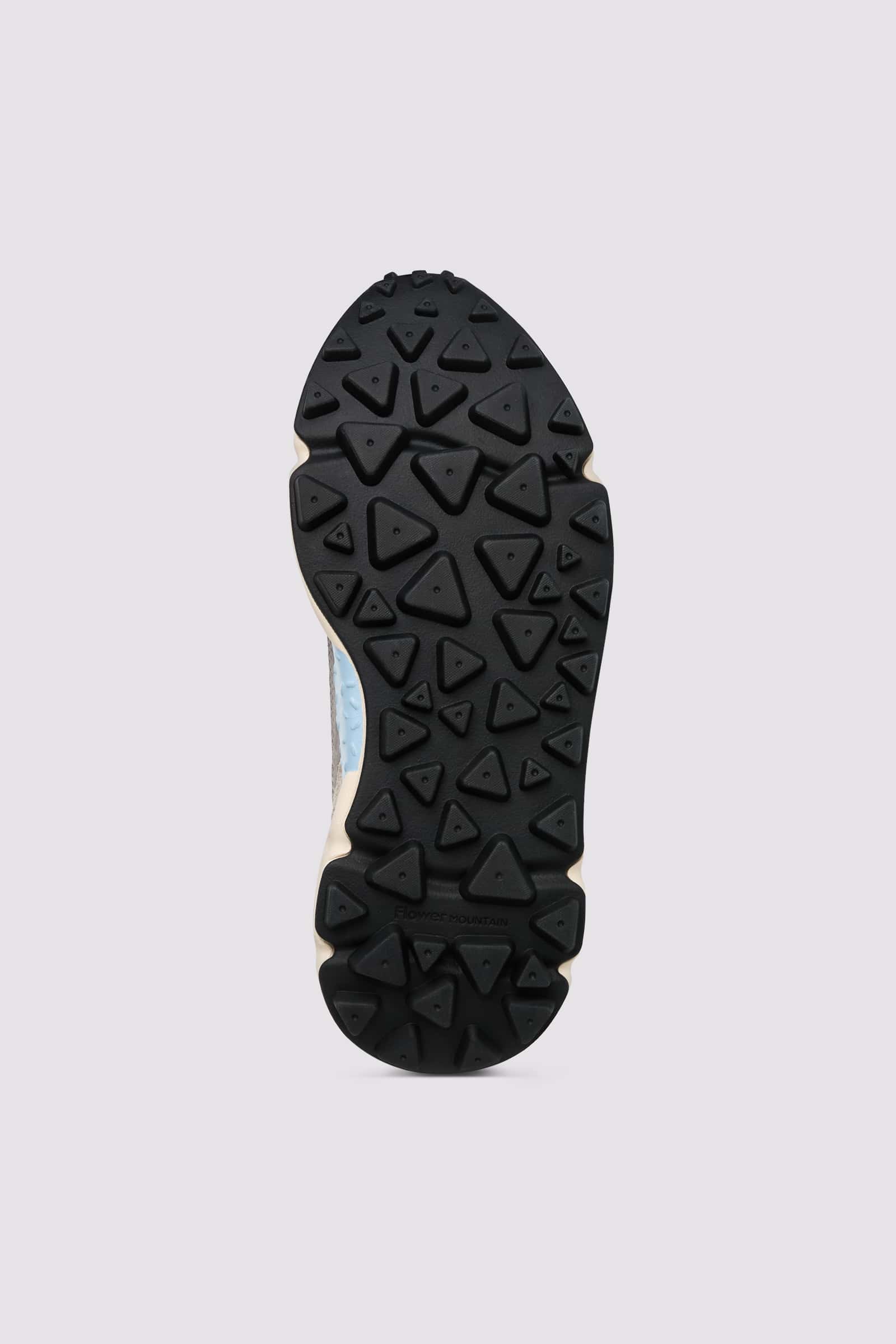 Sneakers Flower Mountain LENZAN Uomo Grigie | 305-FWKYUG