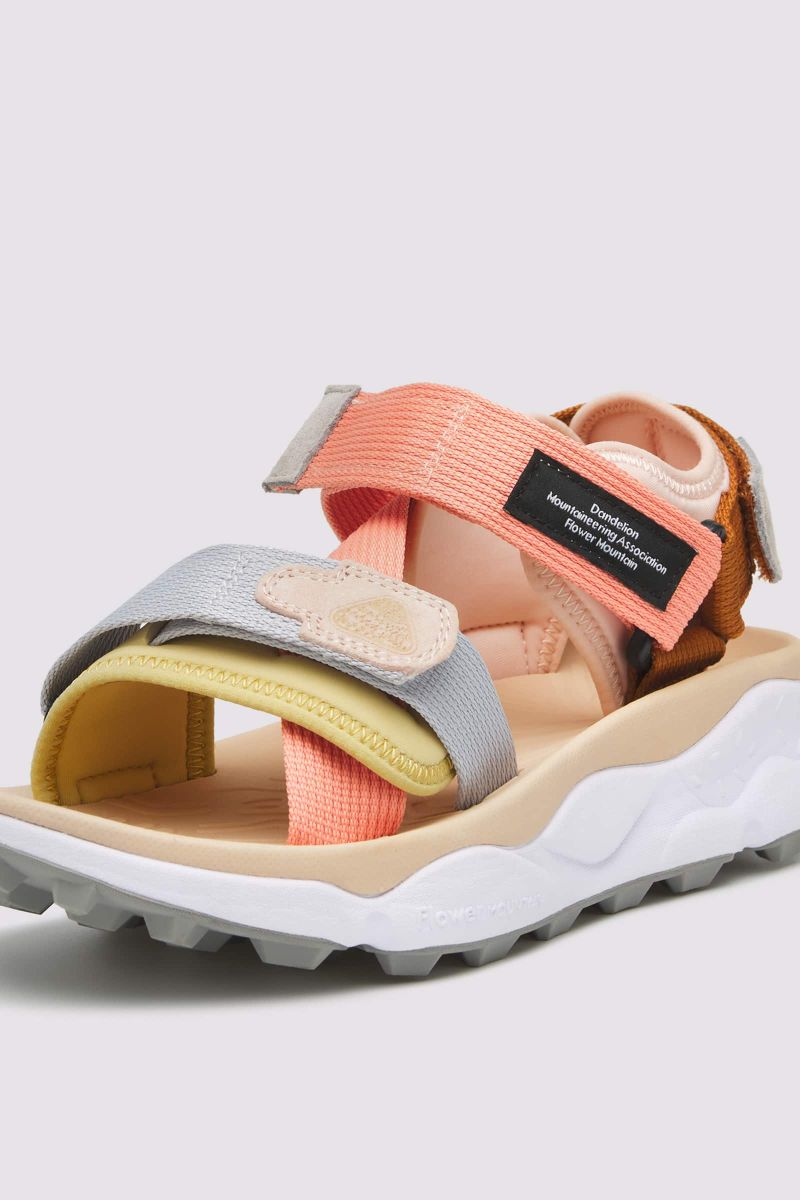 Sneakers Flower Mountain NAZCA 2 Donna Beige | 483-NWKJGE