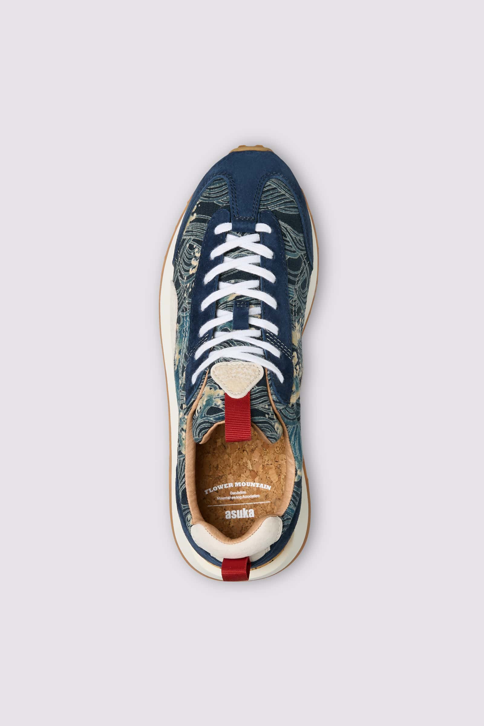 Sneakers Flower Mountain NEW ASUKA UNI Uomo Blu | 841-ZUVRXJ