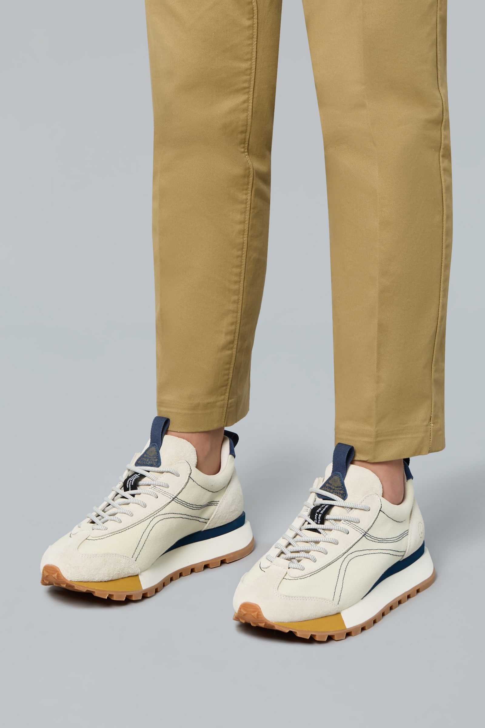 Sneakers Flower Mountain NEW ASUKA UNI U.W. Uomo Bianche | 426-QCHSWE