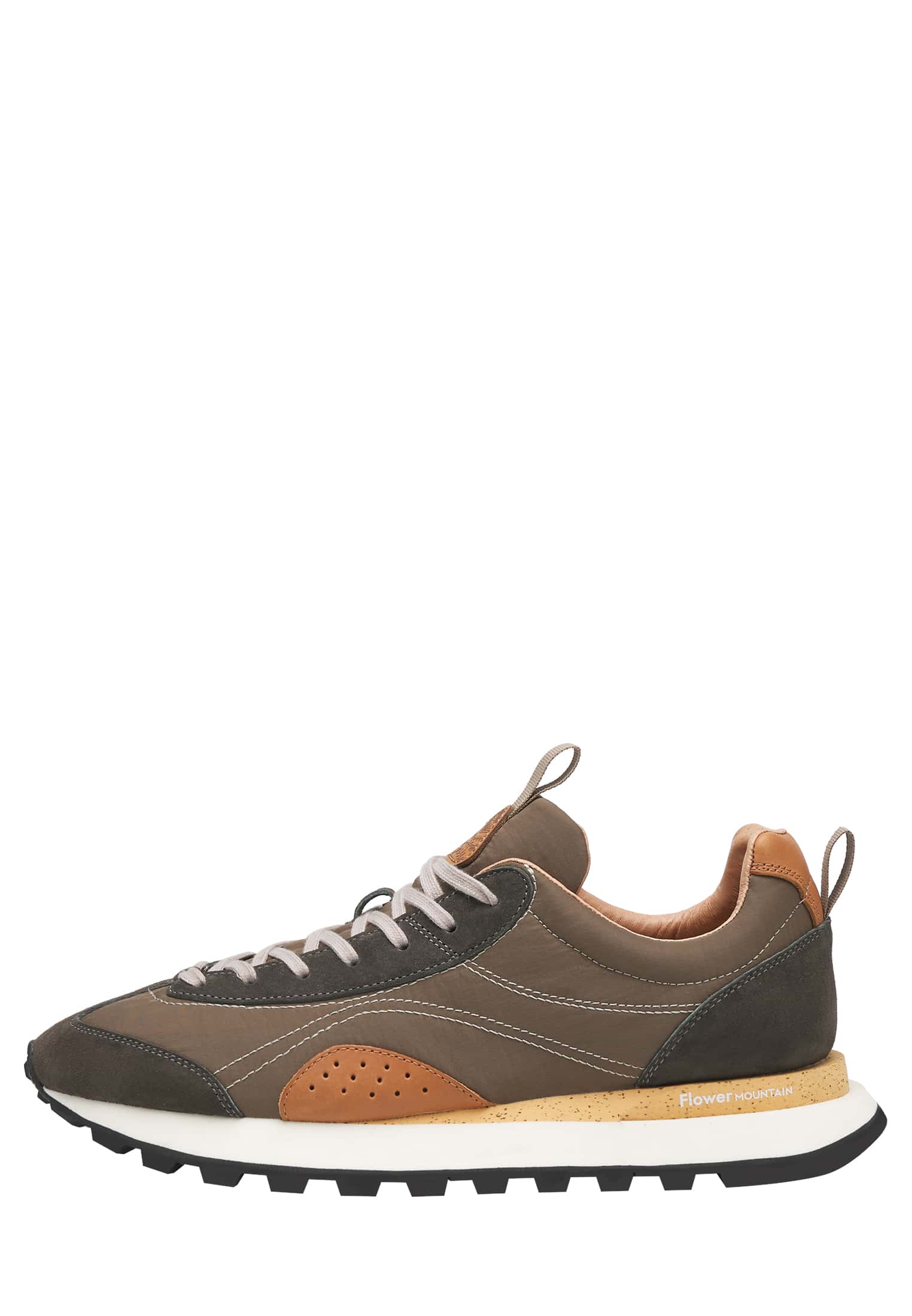 Sneakers Flower Mountain NEW ASUKA Uomo Marroni | 385-QRKLHS