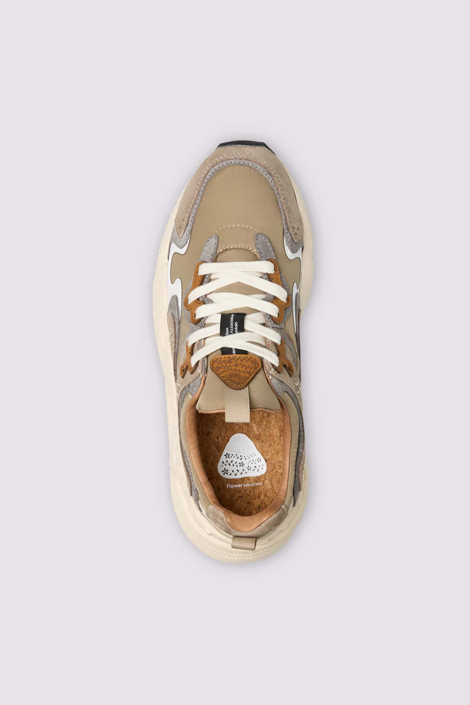 Sneakers Flower Mountain RULIS UNI Uomo Anthracite | 653-GESKIB