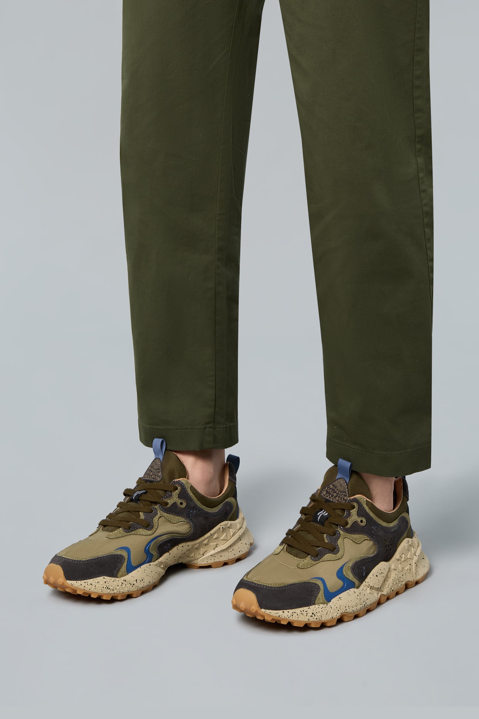 Sneakers Flower Mountain RULIS Uomo Verdi | 476-JIYHEK