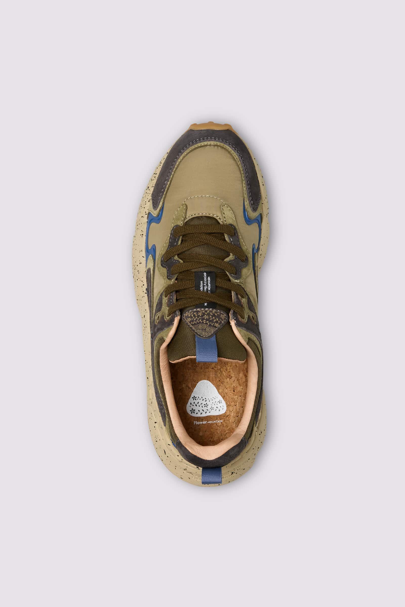 Sneakers Flower Mountain RULIS Uomo Verdi | 476-JIYHEK