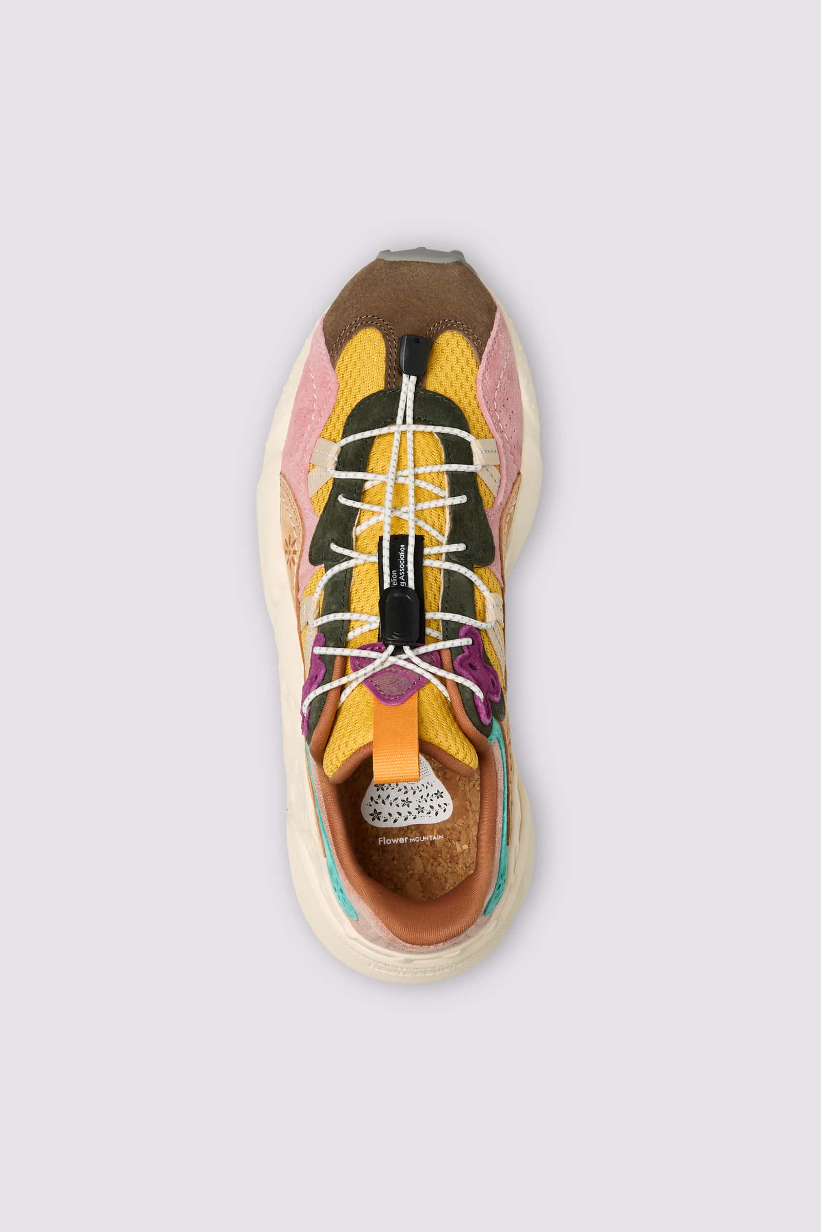 Sneakers Flower Mountain TIGER HILL Donna Pumpkin | 526-DLKMEO
