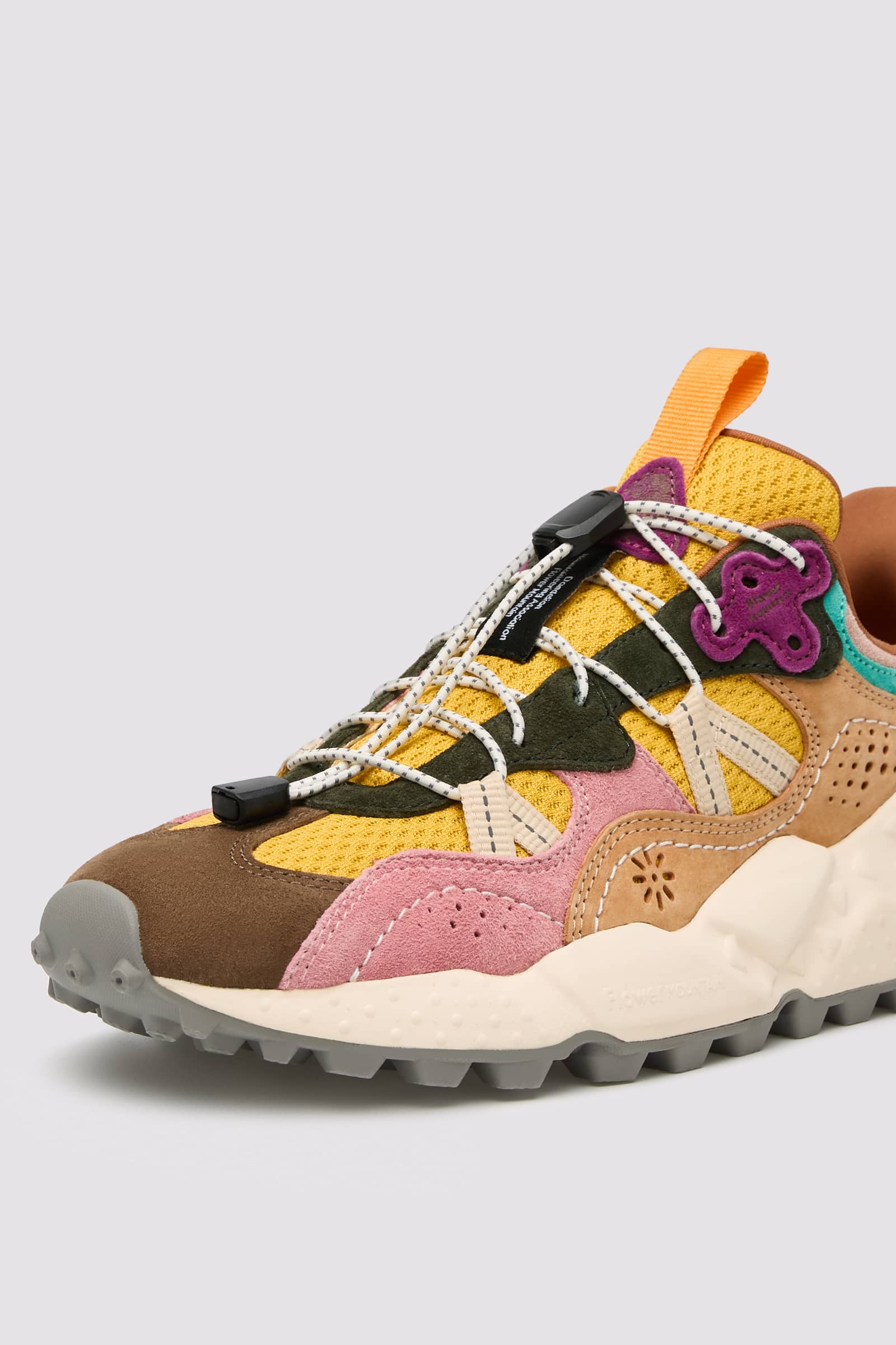 Sneakers Flower Mountain TIGER HILL Donna Pumpkin | 526-DLKMEO