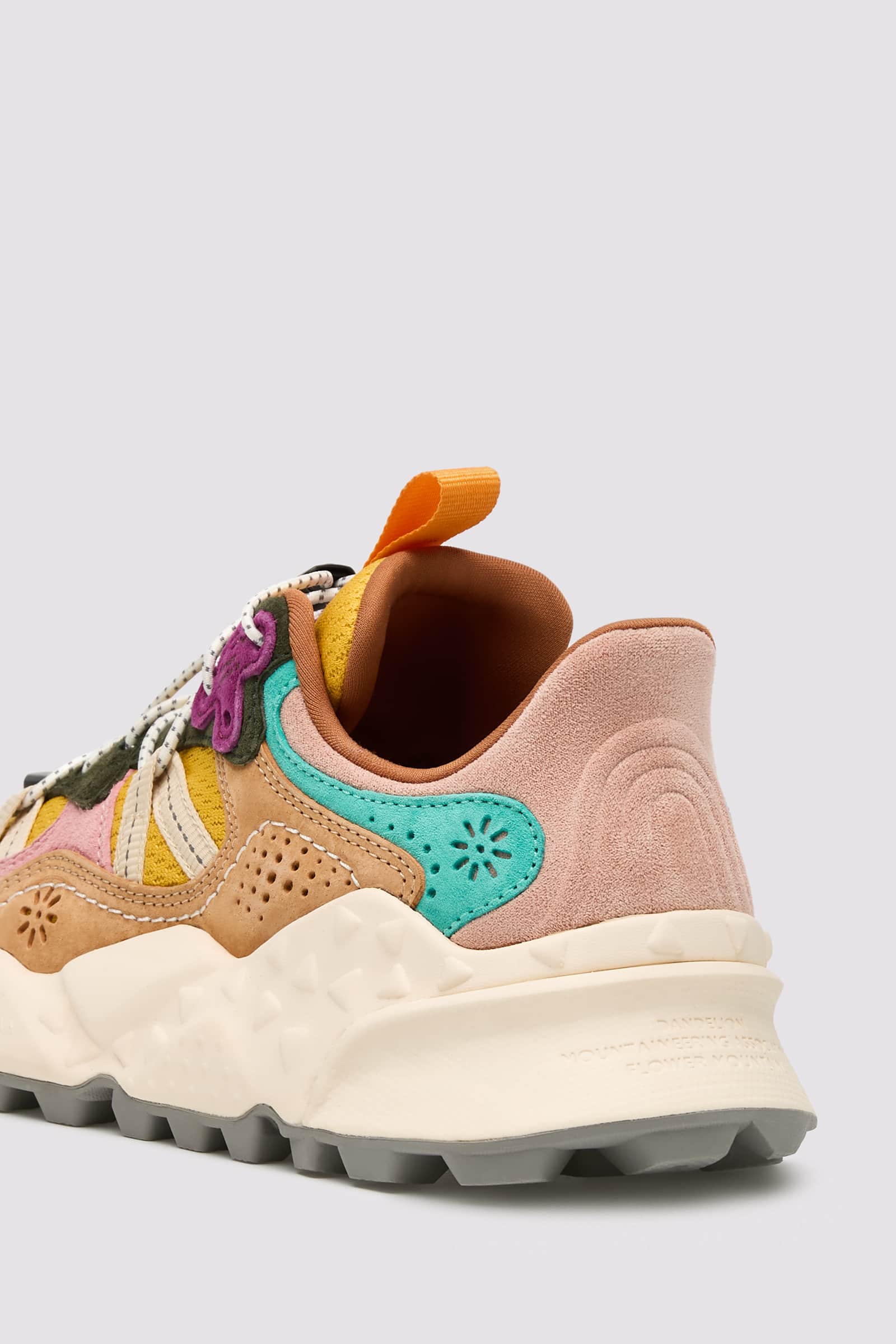 Sneakers Flower Mountain TIGER HILL Donna Pumpkin | 526-DLKMEO