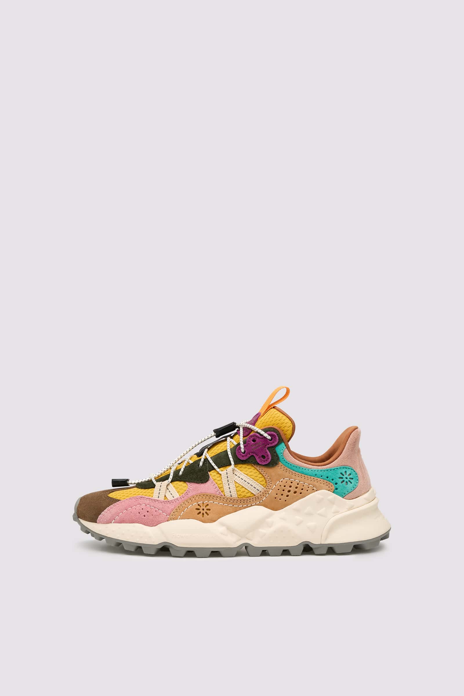 Sneakers Flower Mountain TIGER HILL Donna Pumpkin | 526-DLKMEO
