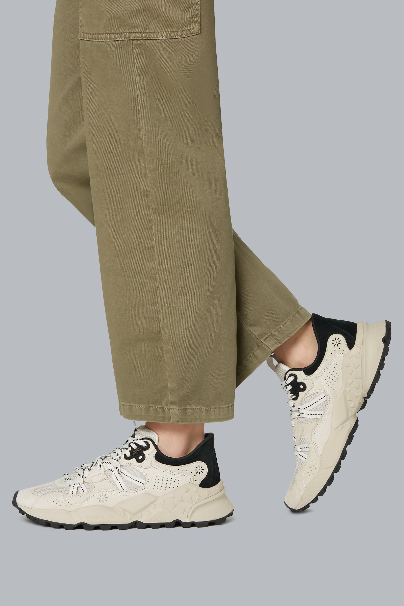Sneakers Flower Mountain TIGER HILL UNI Uomo Beige | 187-ASHRBE