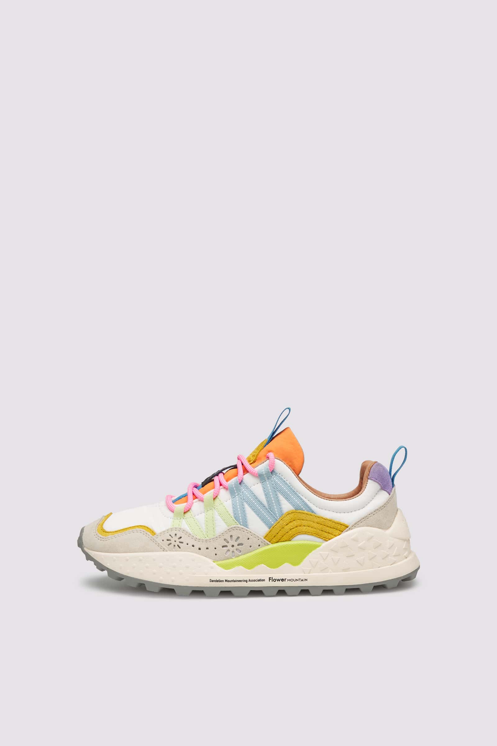 Sneakers Flower Mountain WASHI Donna Bianche | 674-ITZEVB
