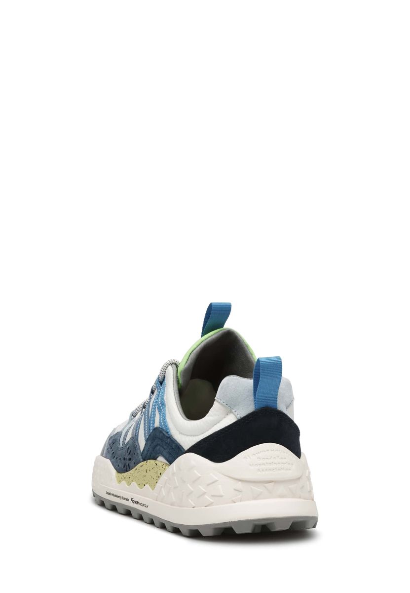 Sneakers Flower Mountain WASHI Uomo Blu Chiaro Bianche | 205-ZIMORW