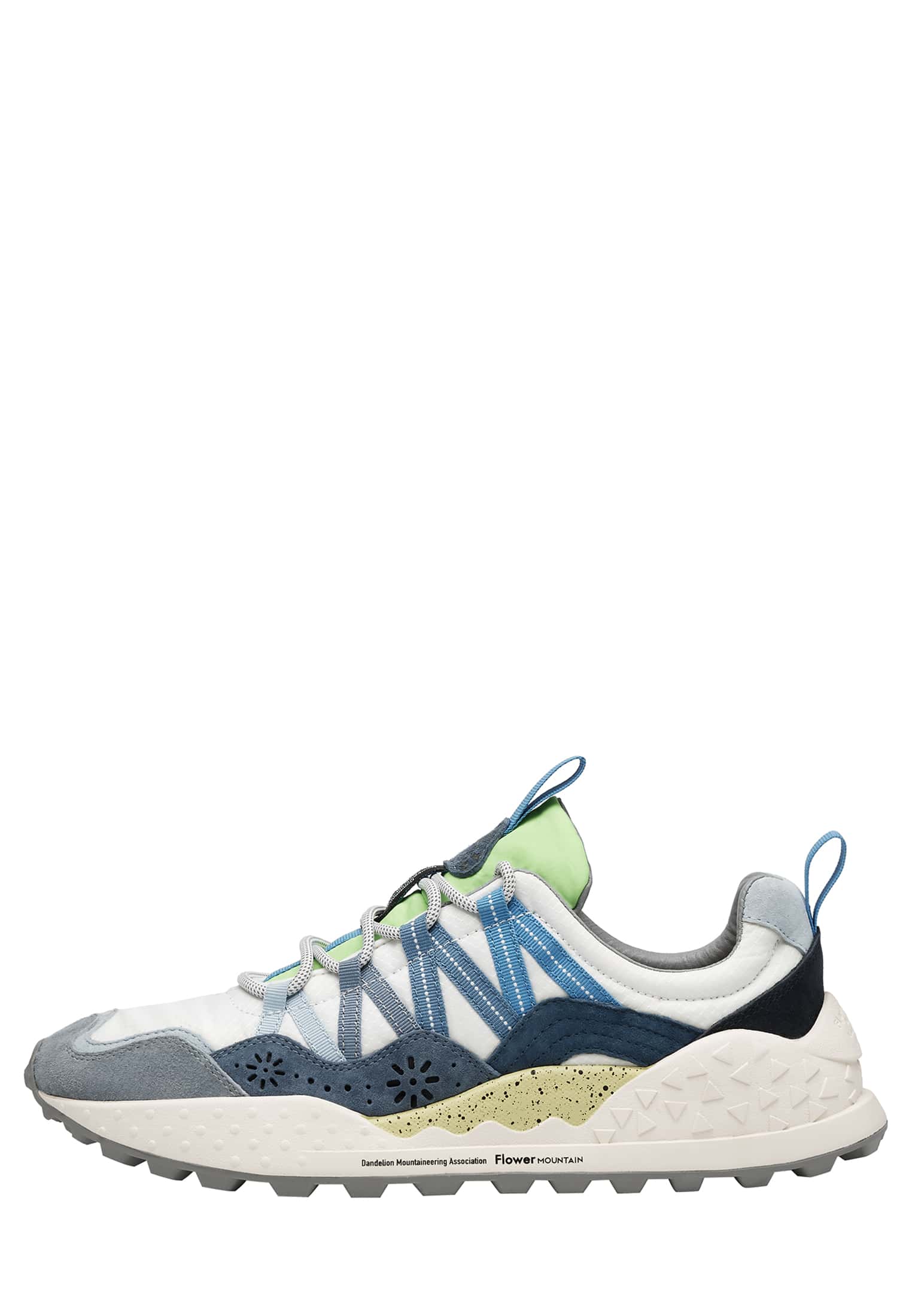 Sneakers Flower Mountain WASHI Uomo Blu Chiaro Bianche | 205-ZIMORW