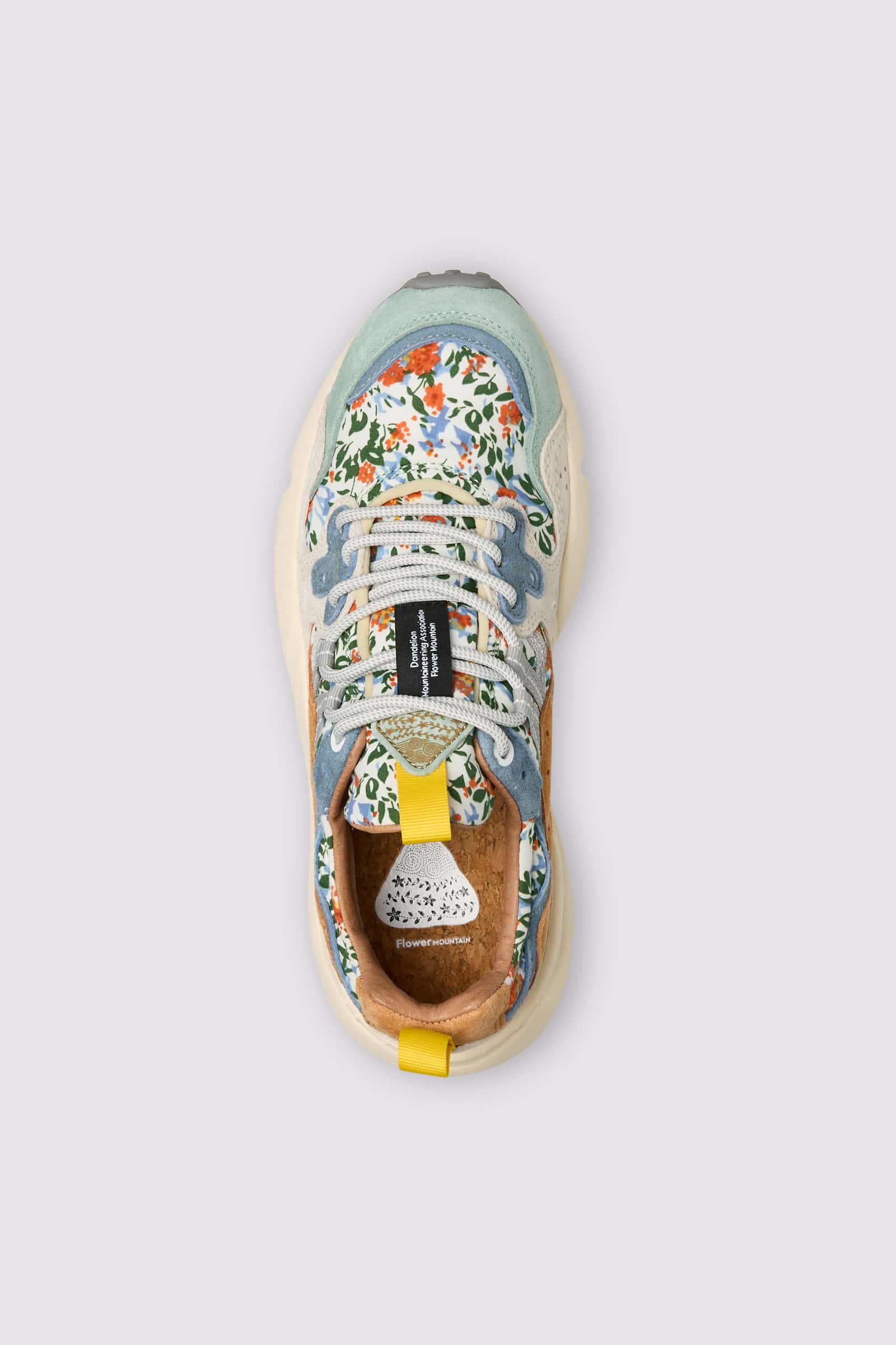 Sneakers Flower Mountain YAMANO 3 Donna Grigie Chiaro | 958-KWPZJC