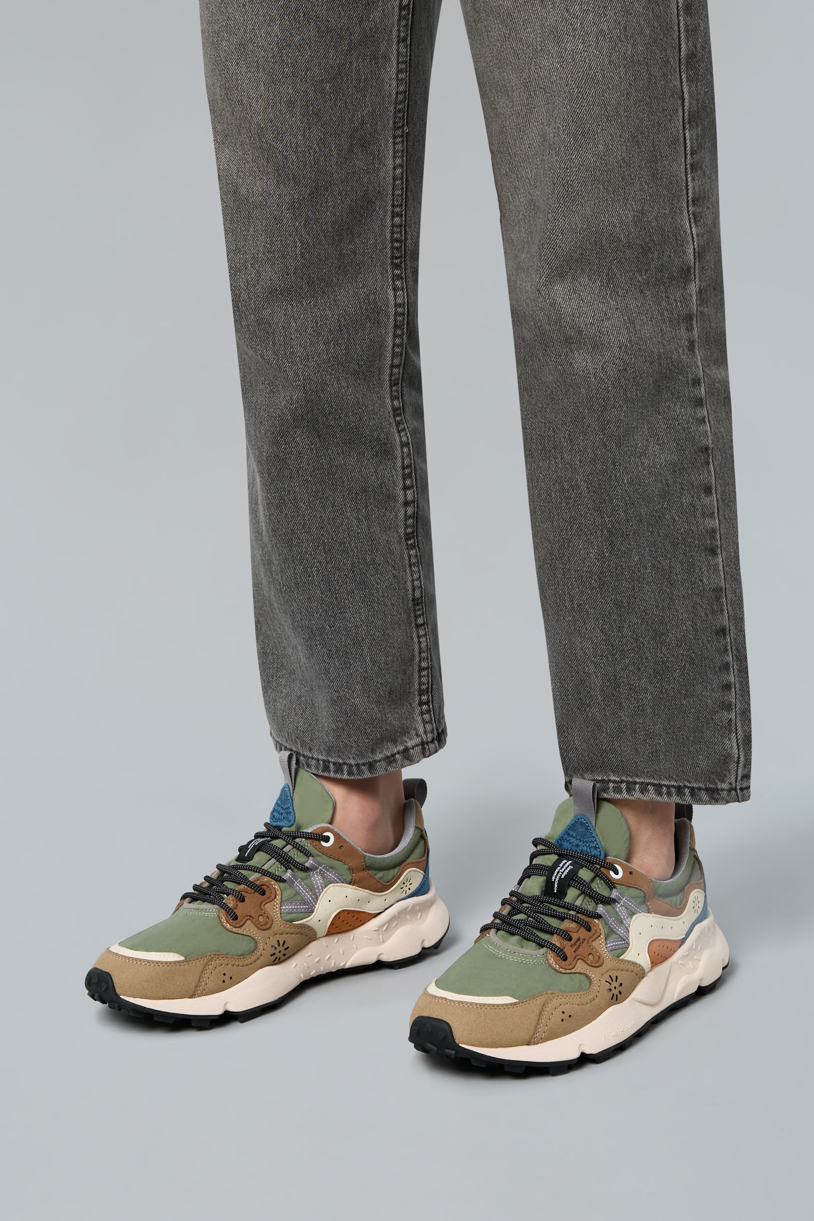 Sneakers Flower Mountain YAMANO 3 KAISO Uomo Marroni | 534-ZEOGLA