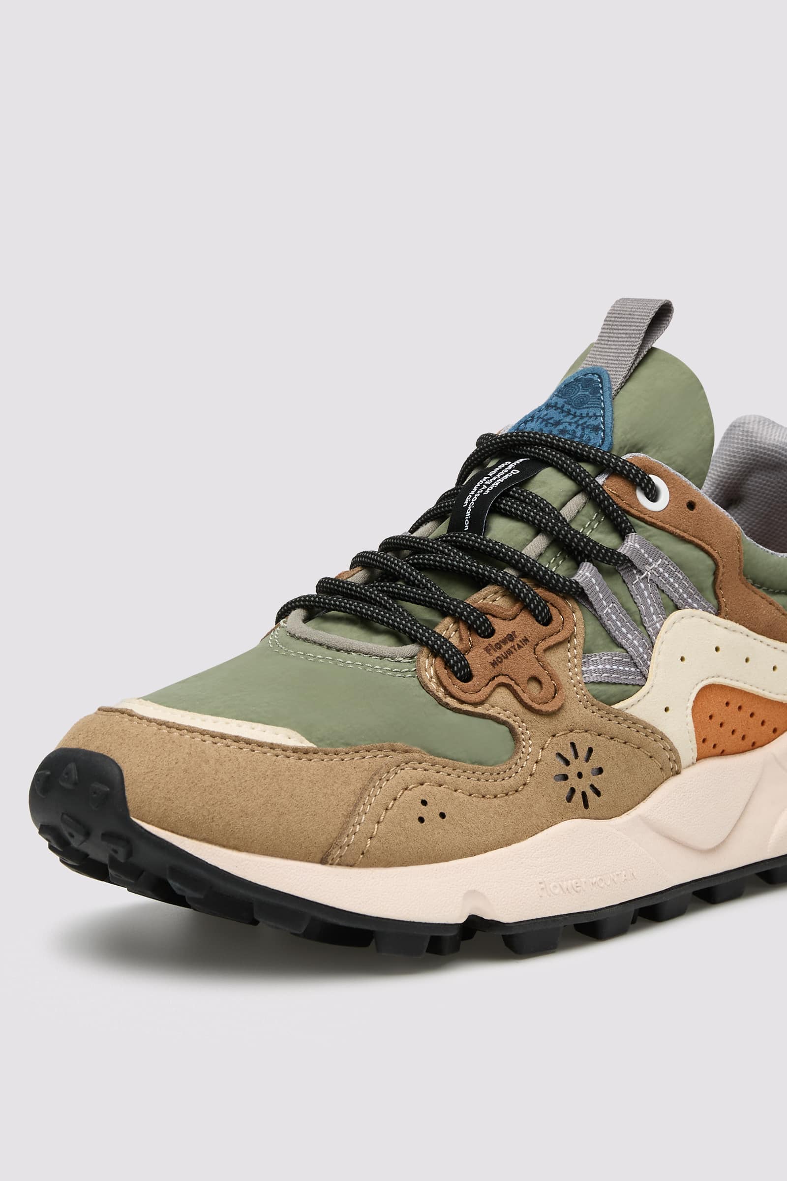 Sneakers Flower Mountain YAMANO 3 KAISO Uomo Marroni | 534-ZEOGLA