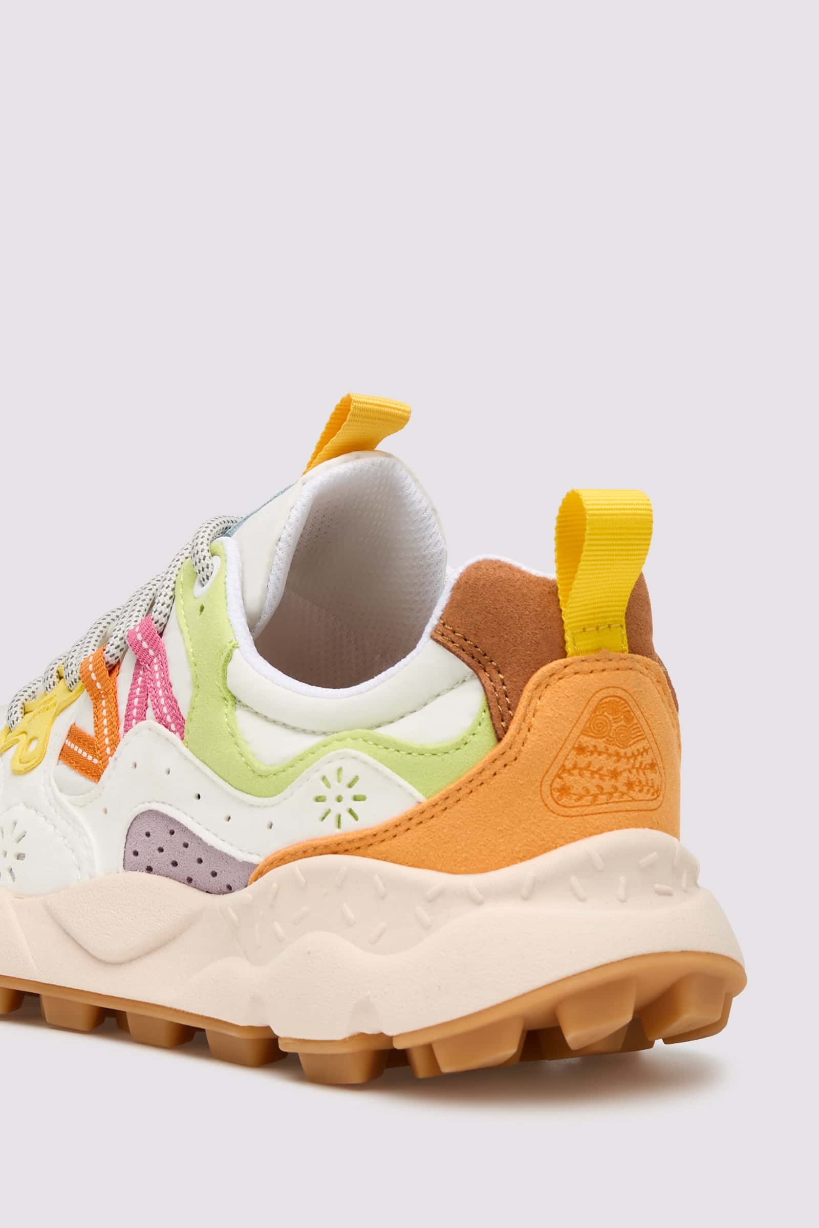 Sneakers Flower Mountain YAMANO 3 KAISO Donna Verdi Bianche | 138-LRVWFE