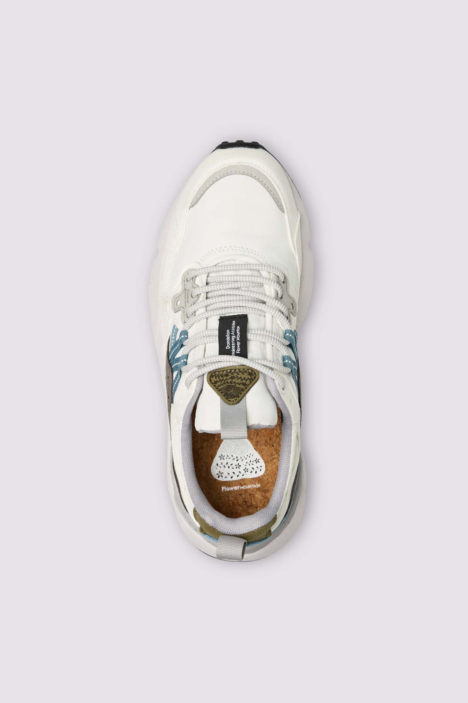 Sneakers Flower Mountain YAMANO 3 UNI KAISO Uomo Bianche Grigie | 824-IKHLRY