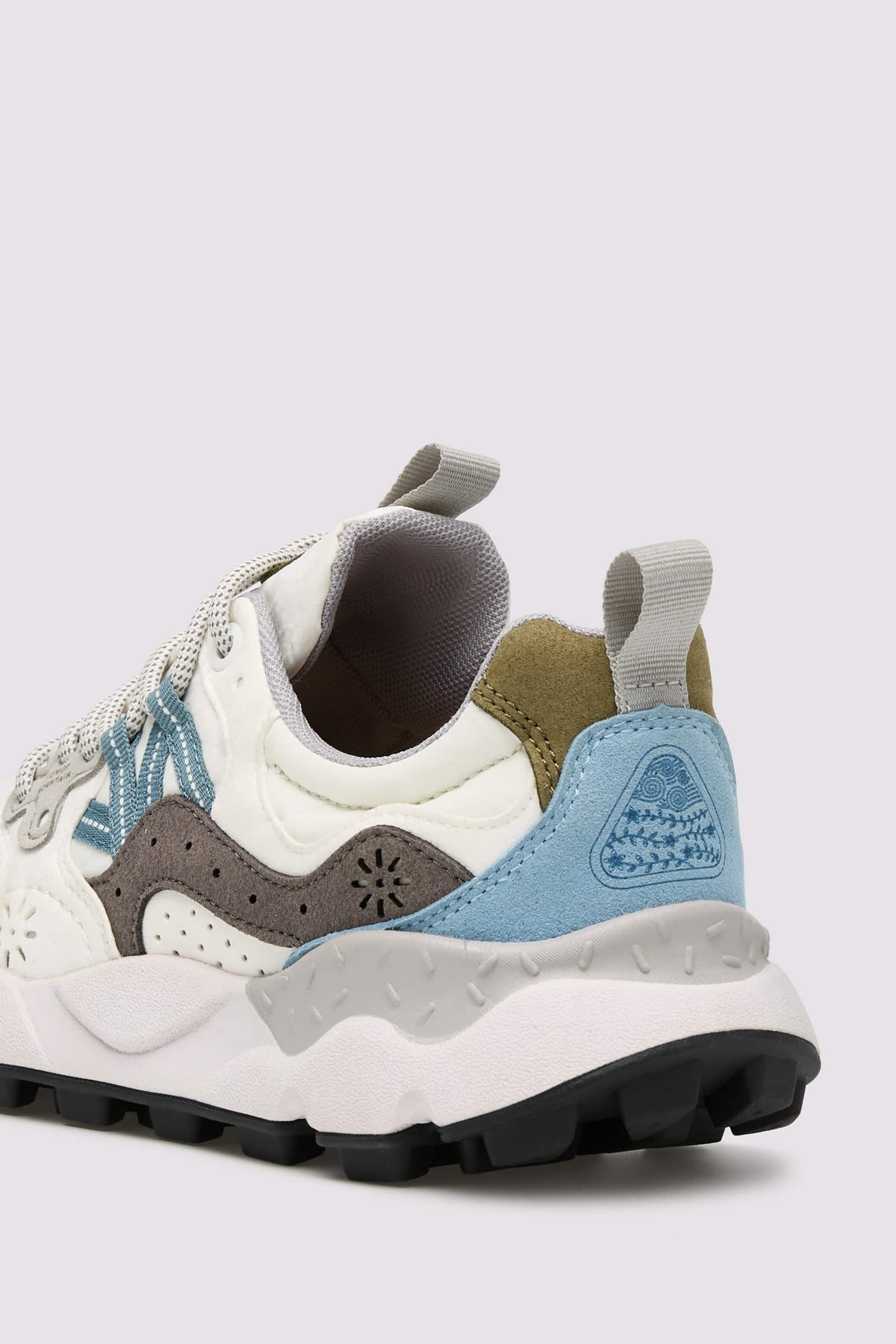Sneakers Flower Mountain YAMANO 3 UNI KAISO Uomo Bianche Grigie | 824-IKHLRY