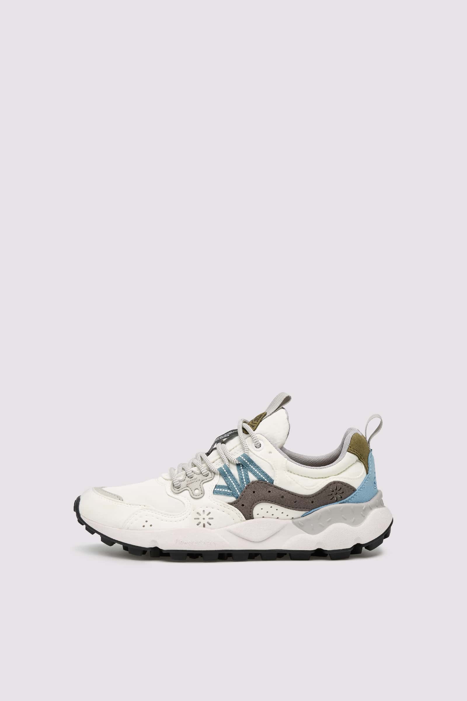 Sneakers Flower Mountain YAMANO 3 UNI KAISO Uomo Bianche Grigie | 824-IKHLRY