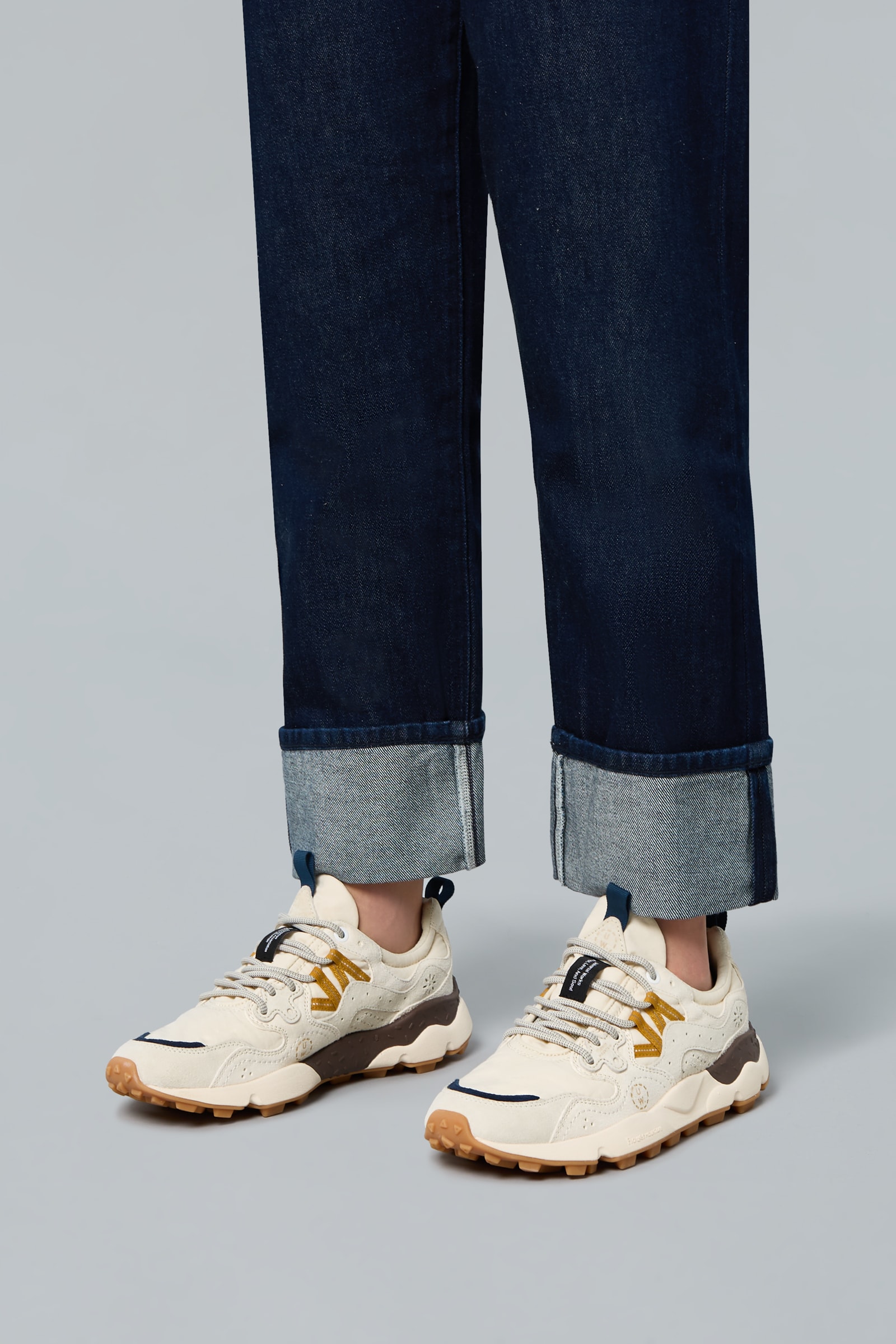Sneakers Flower Mountain YAMANO 3 UNI U.W. Uomo Bianche | 367-WZPQYX