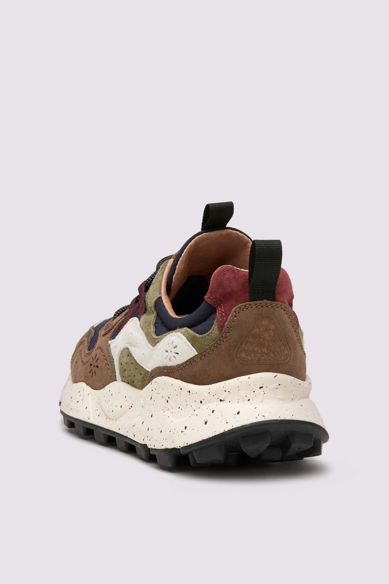 Sneakers Flower Mountain YAMANO 3 Uomo Marroni Blu Marino | 390-CZHBNW